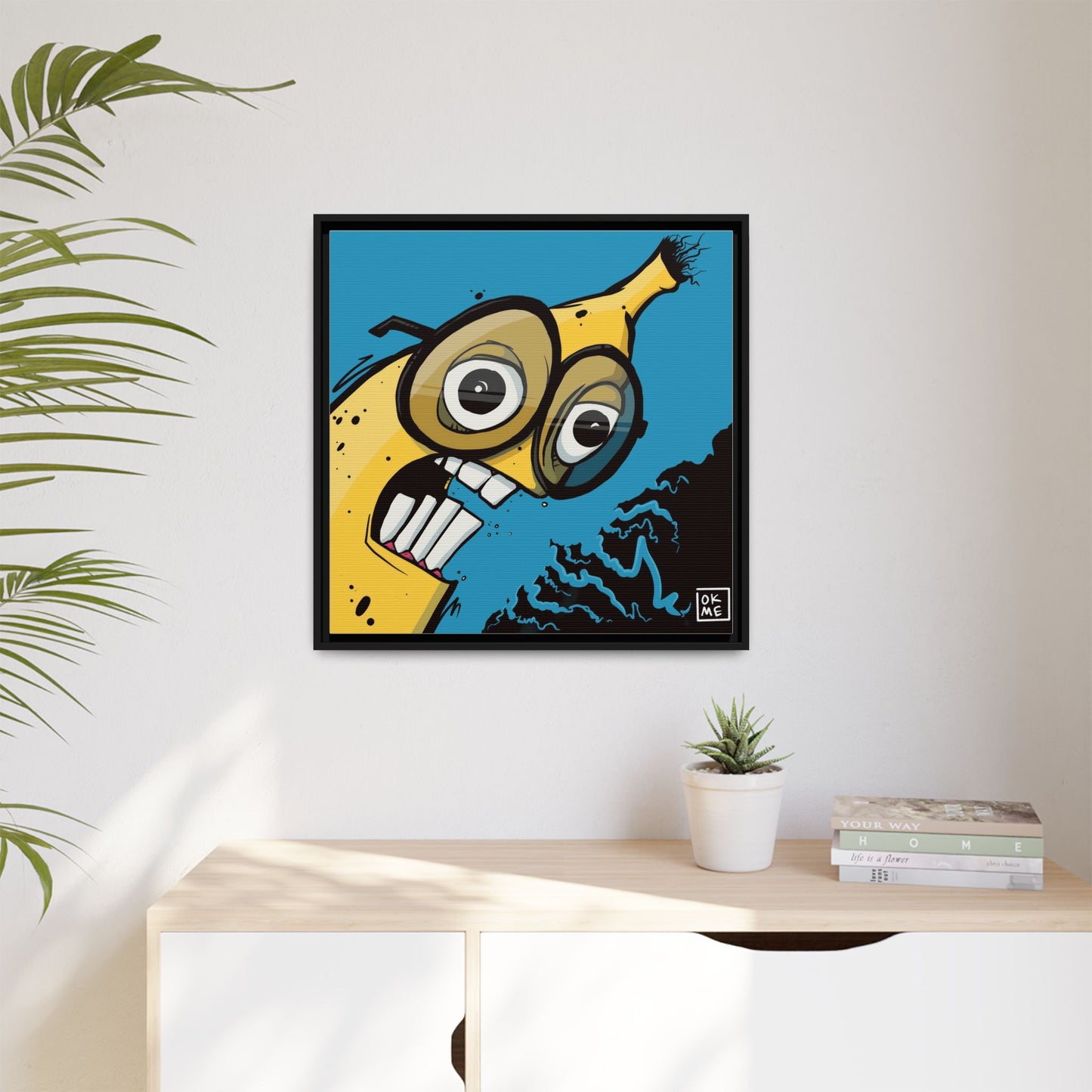 Ban Anna - Gallery Canvas Wrap, Square Frame
