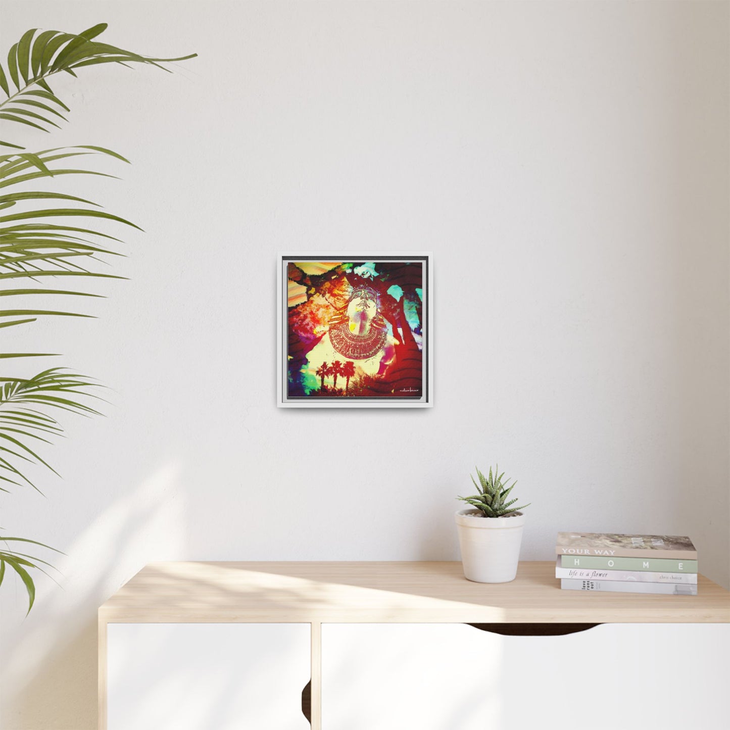 West Quest - Gallery Canvas Wrap, Square Frame