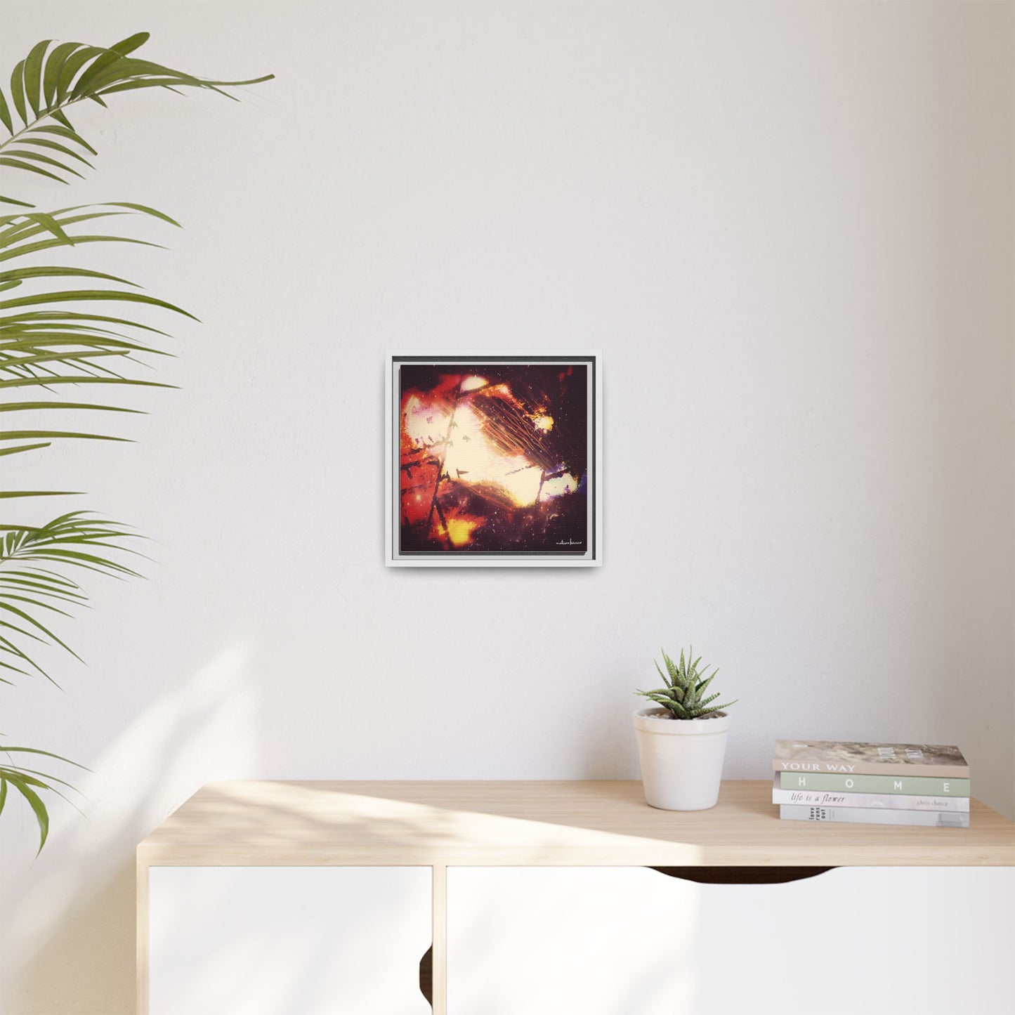 Universal Leak - Gallery Canvas Wrap, Square Frame