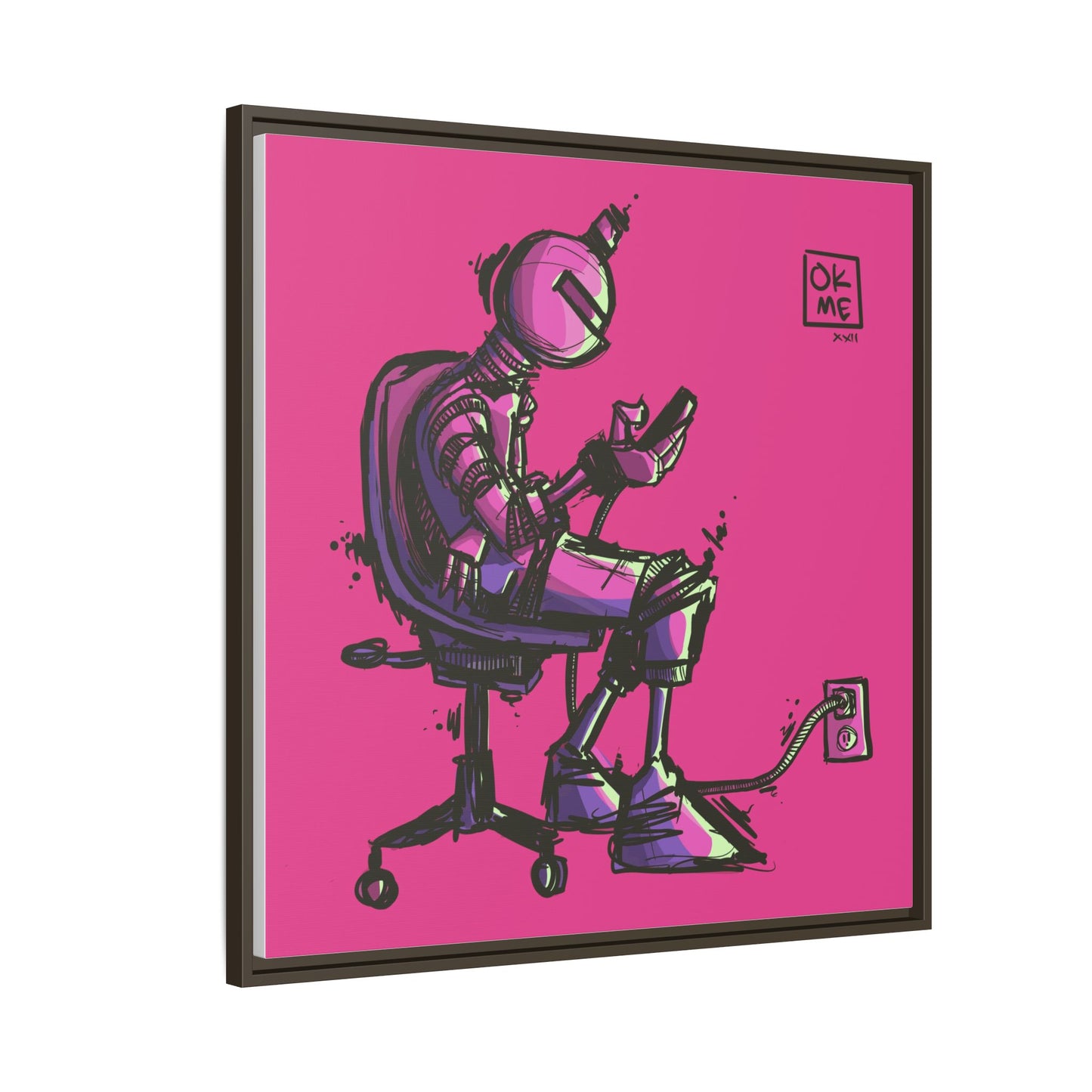 Updates - Gallery Canvas Wrap, Square Frame