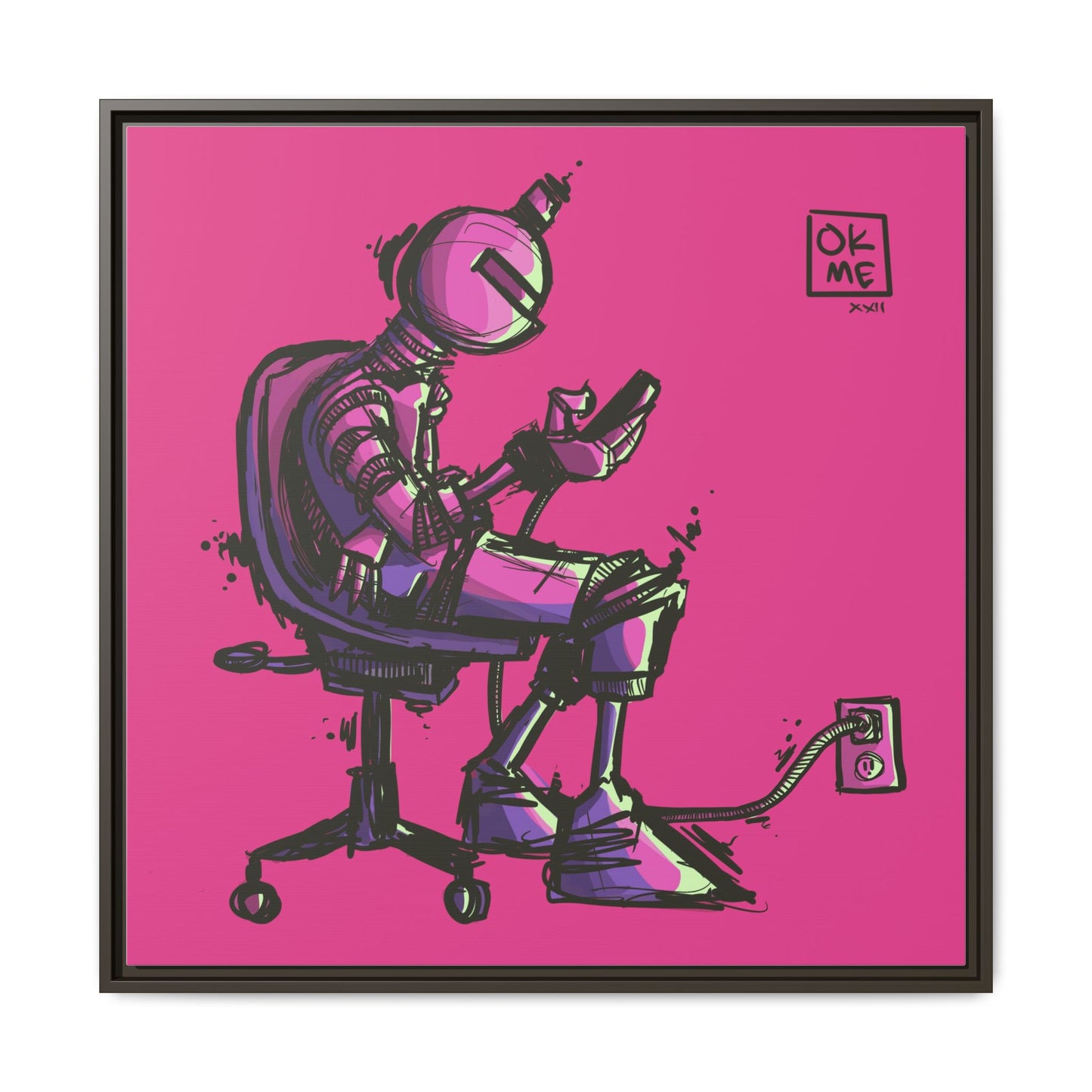 Updates - Gallery Canvas Wrap, Square Frame