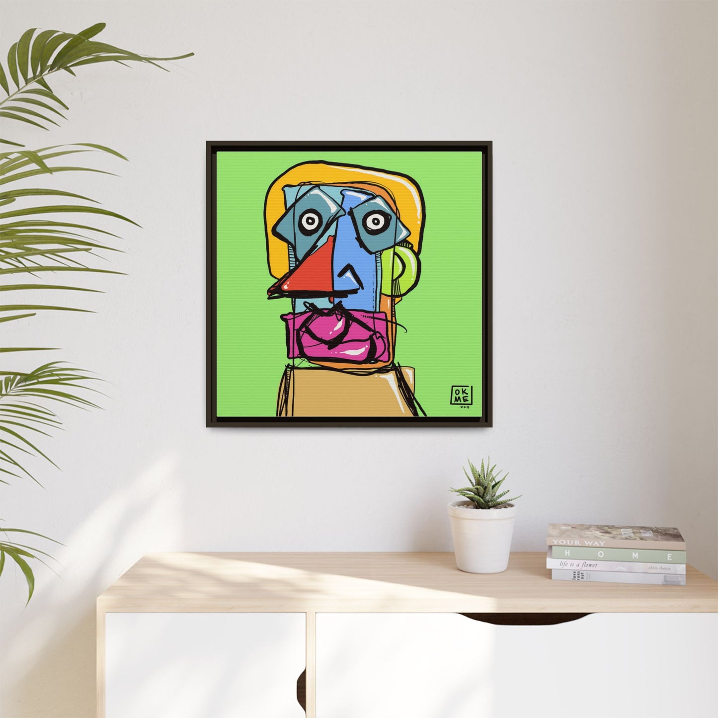 Norbit - Gallery Canvas Wrap, Square Frame