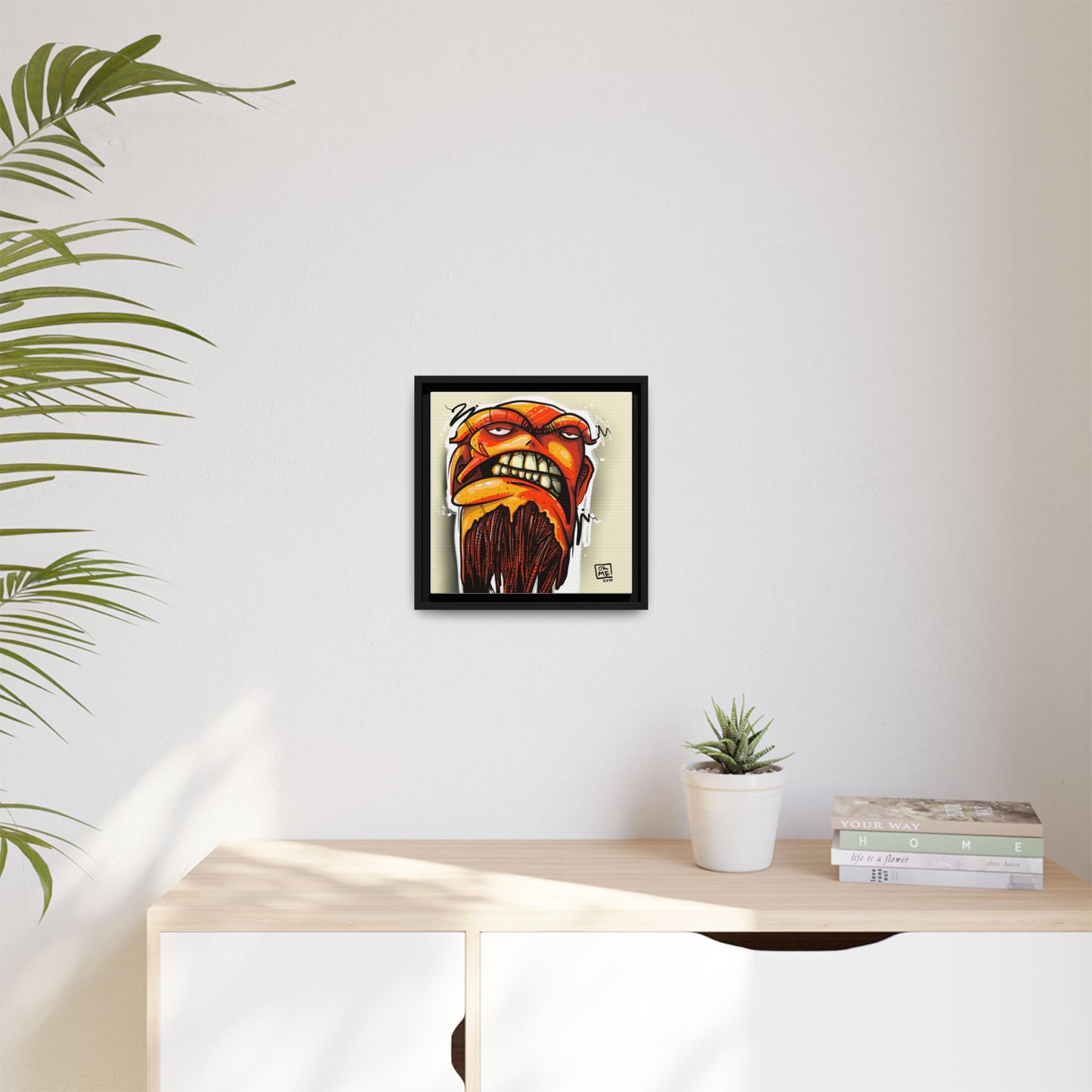 Heavy - Gallery Canvas Wrap, Square Frame