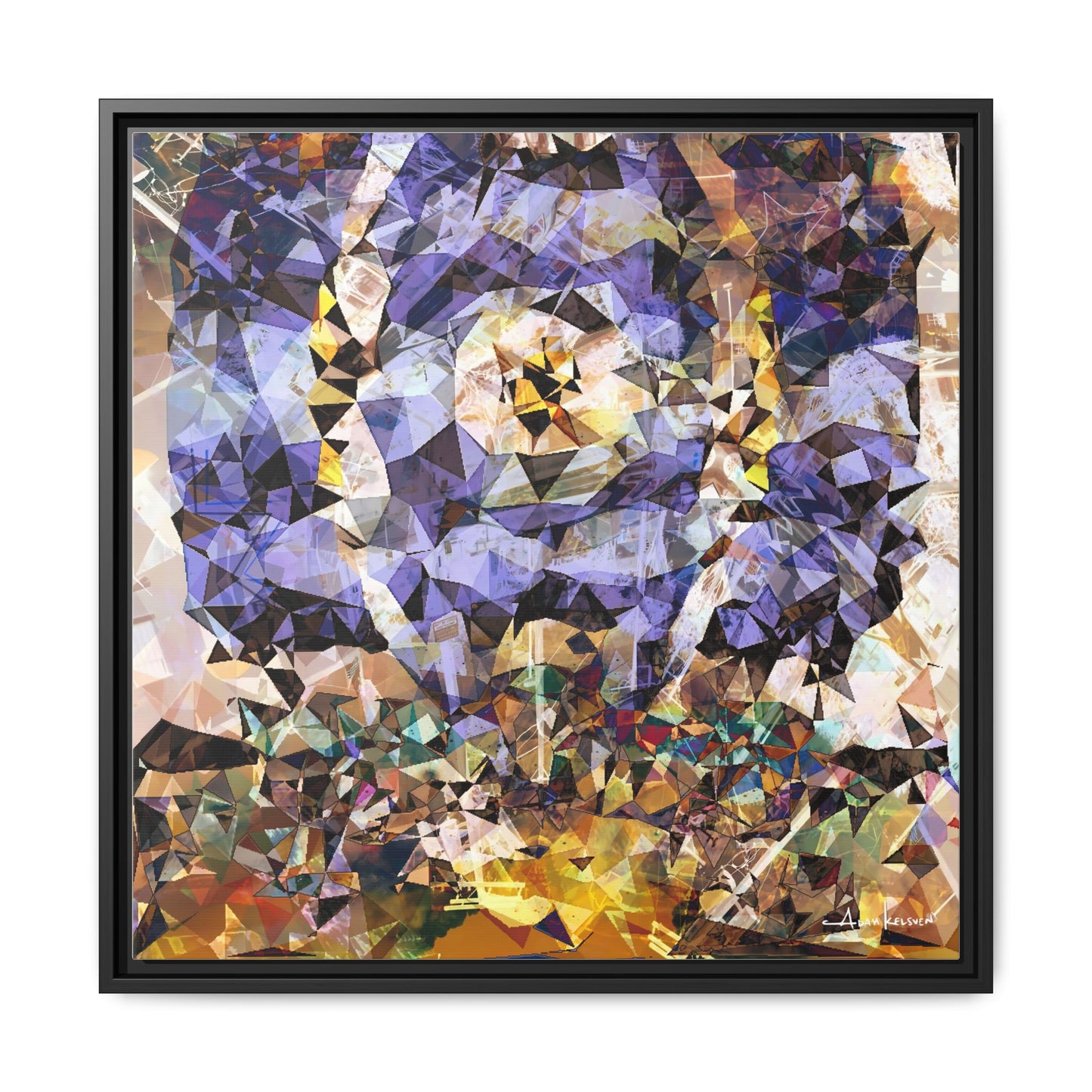 Profile Pic - Gallery Canvas Wrap, Square Frame