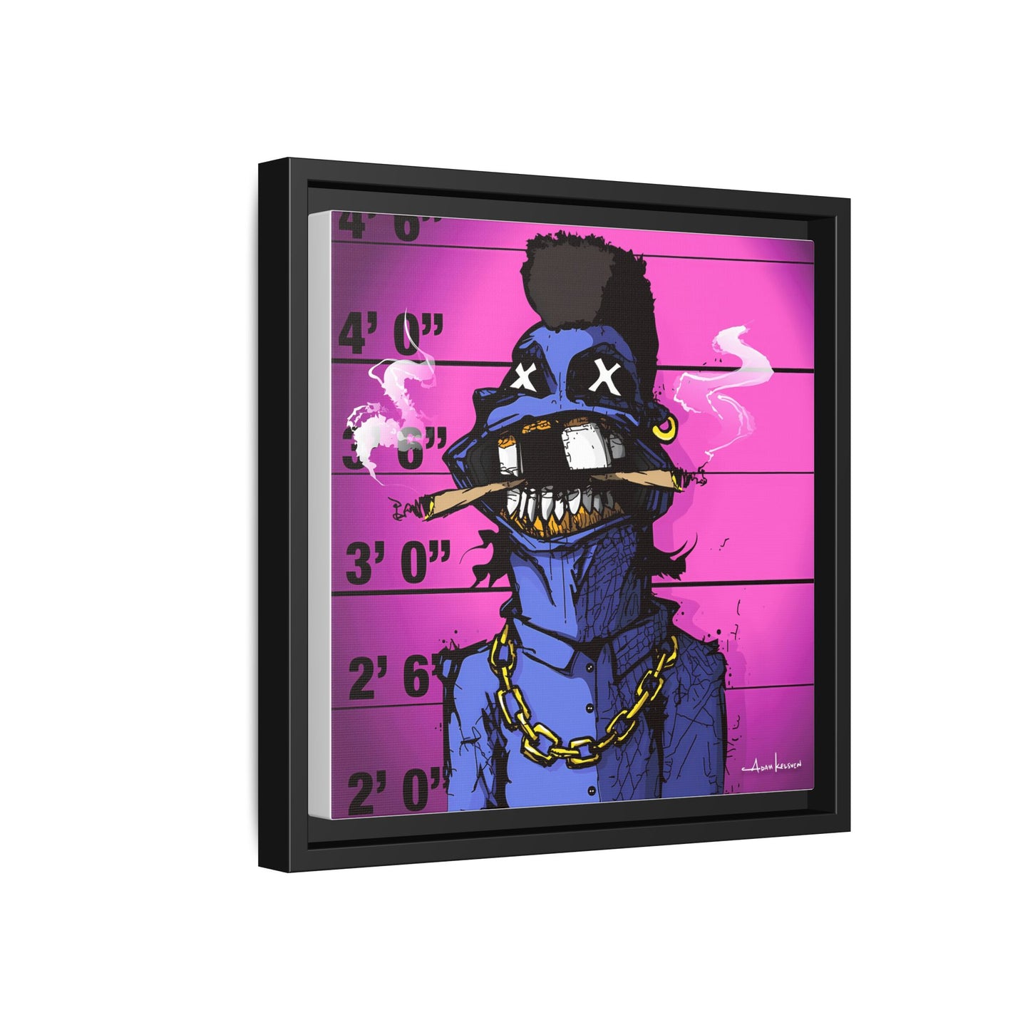 Creep #326 - Gallery Canvas Wraps, Square Frame