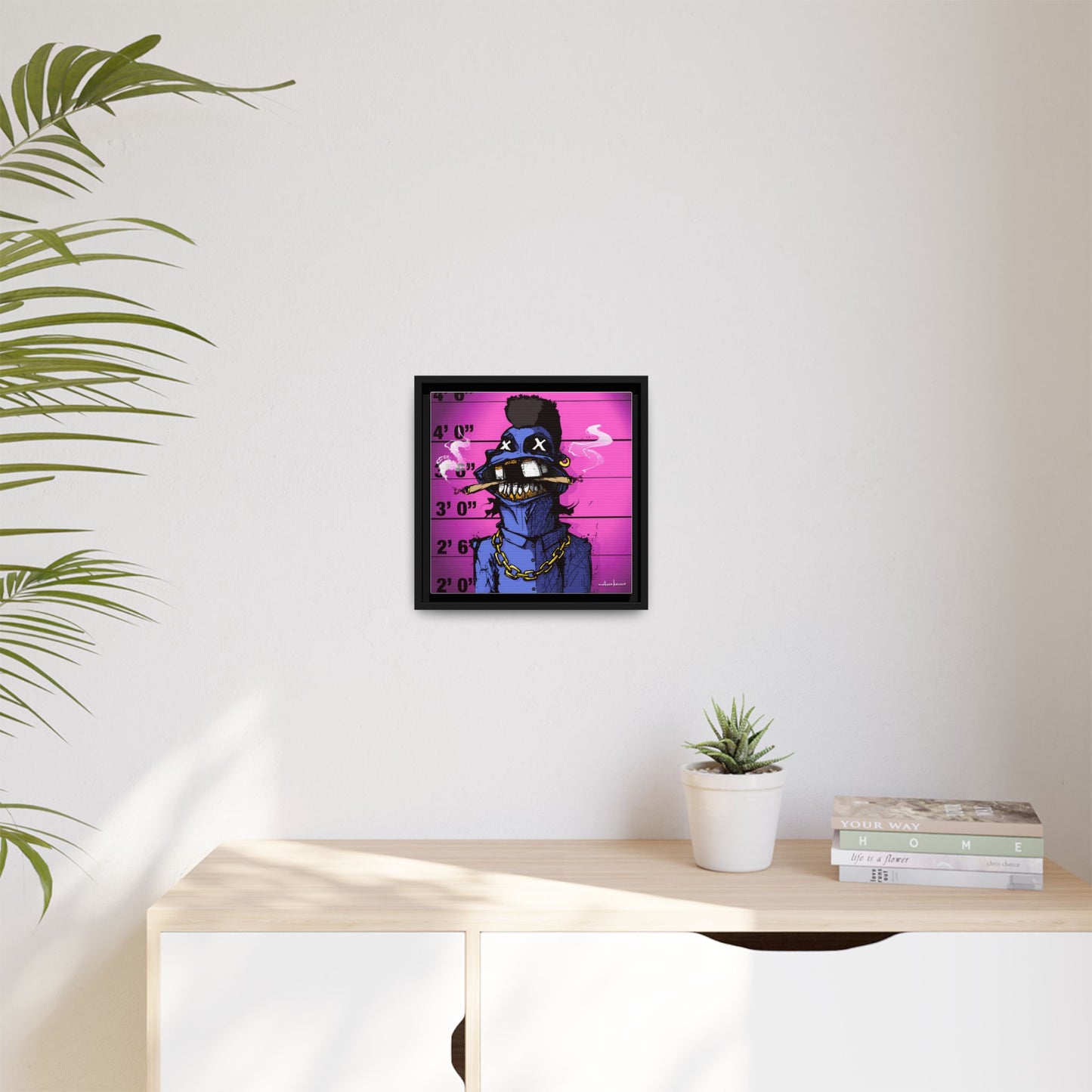 Creep #326 - Gallery Canvas Wraps, Square Frame