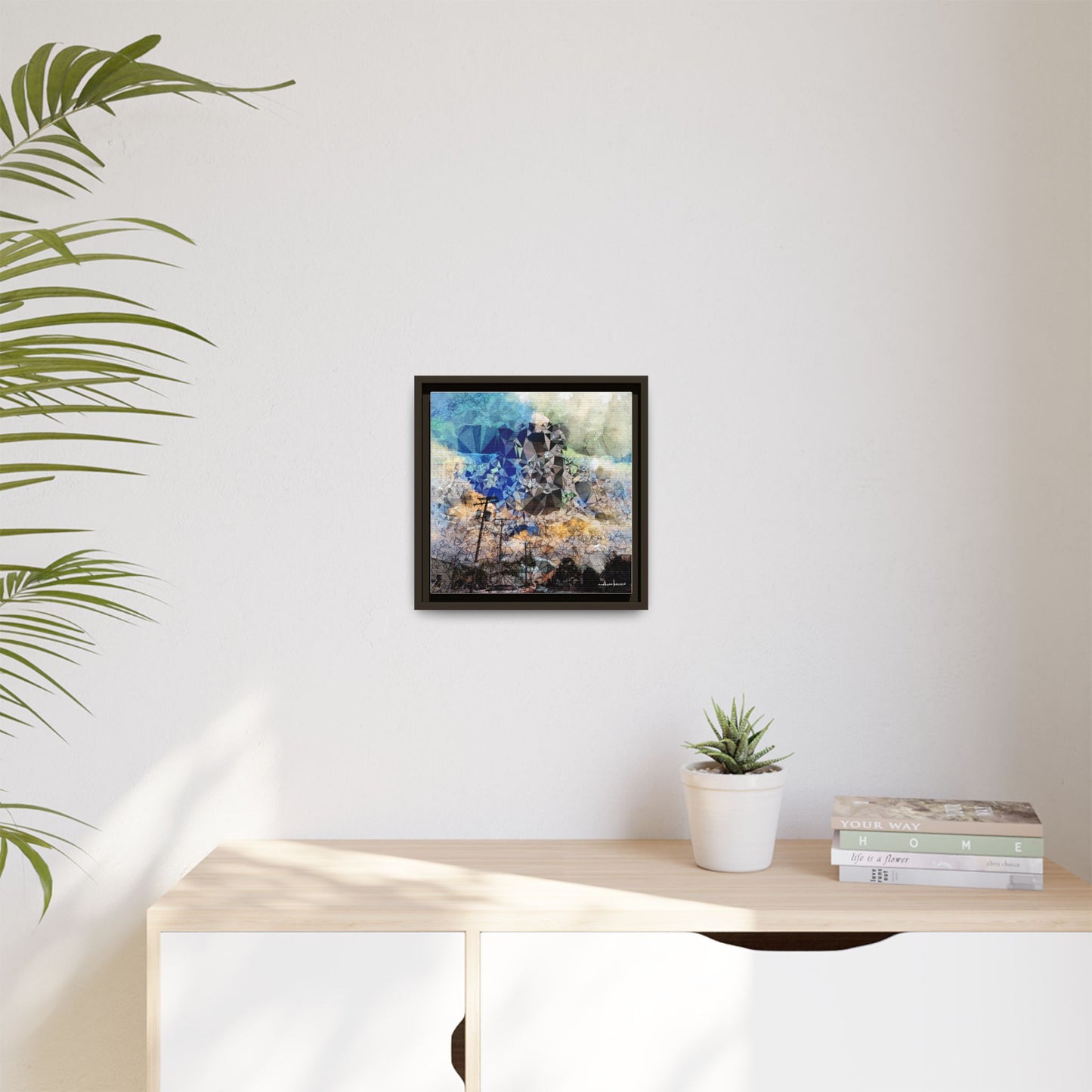 Storms - Gallery Canvas Wrap, Square Frame