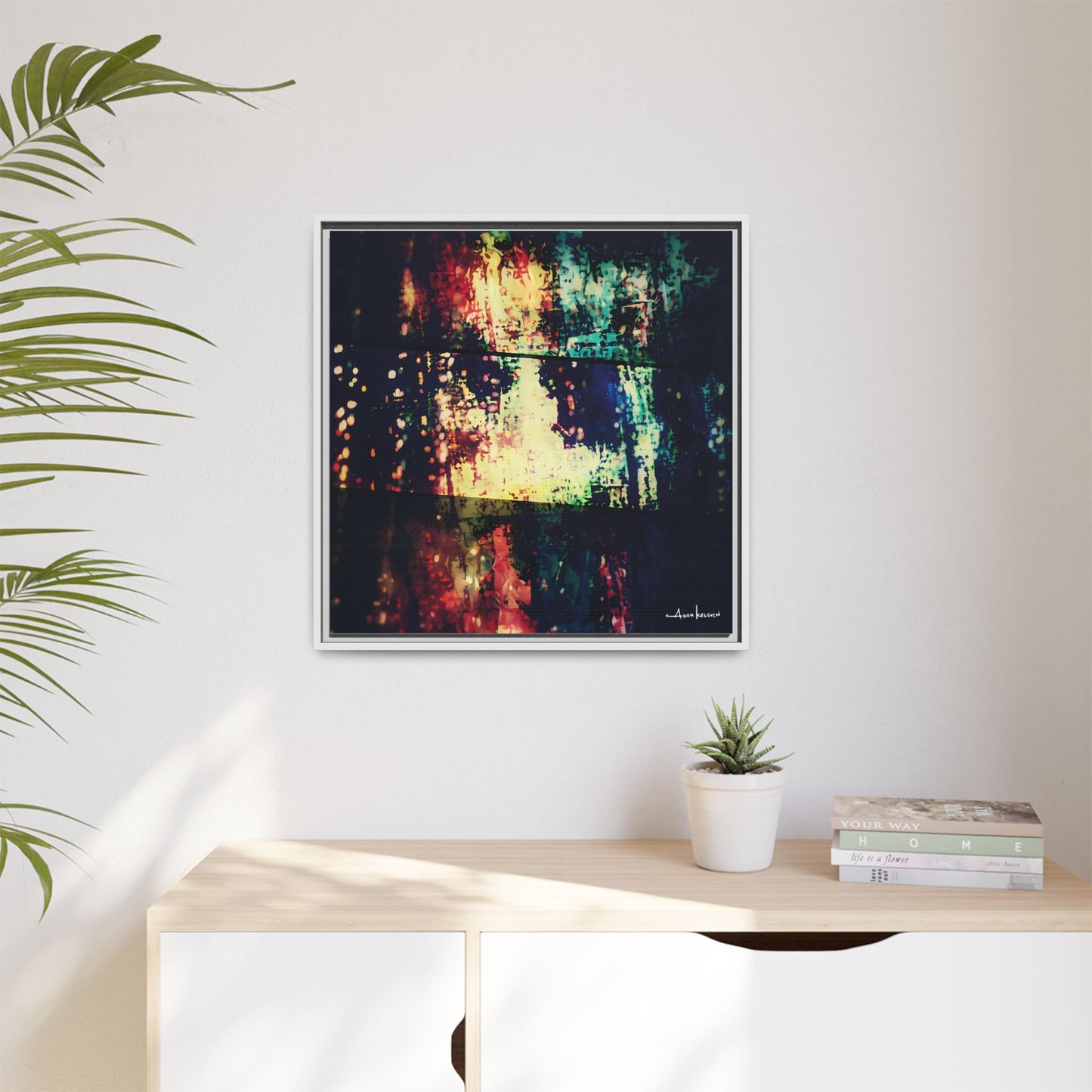 Embryo Bart - Gallery Canvas Wrap, Square Frame