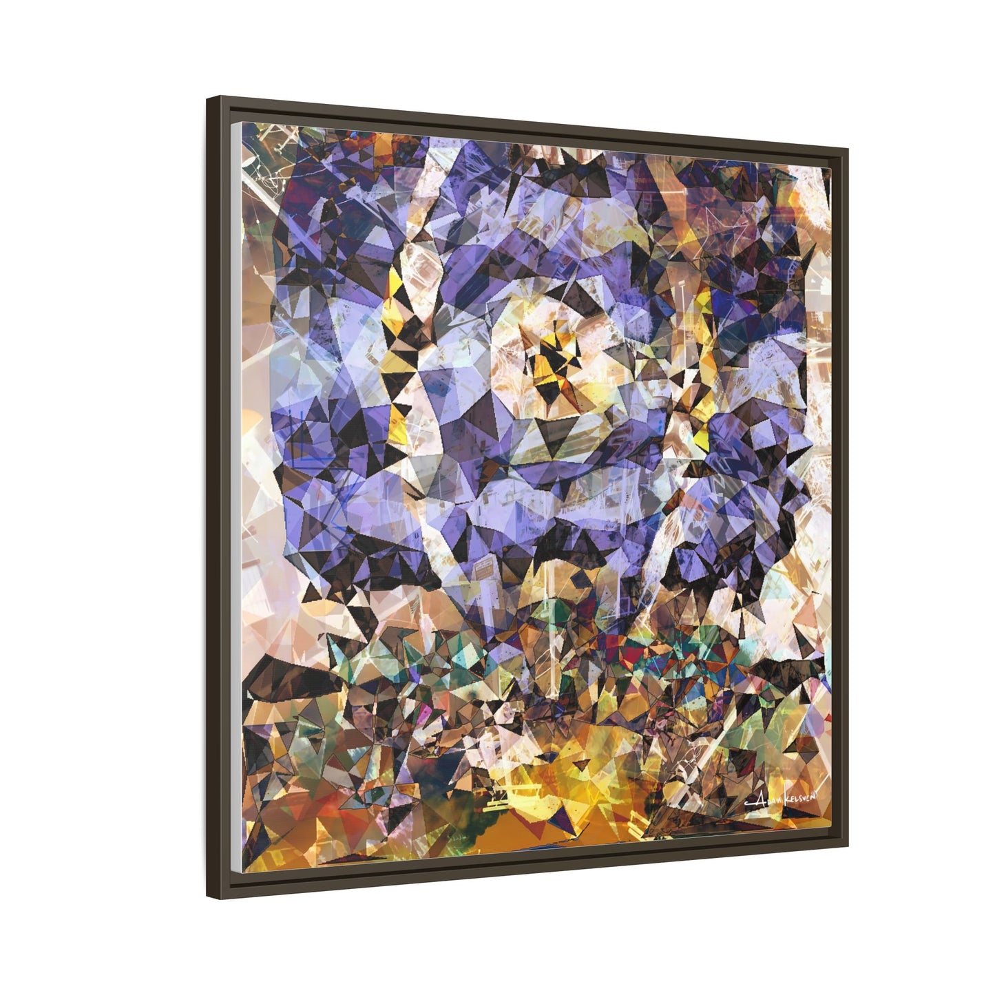 Profile Pic - Gallery Canvas Wrap, Square Frame