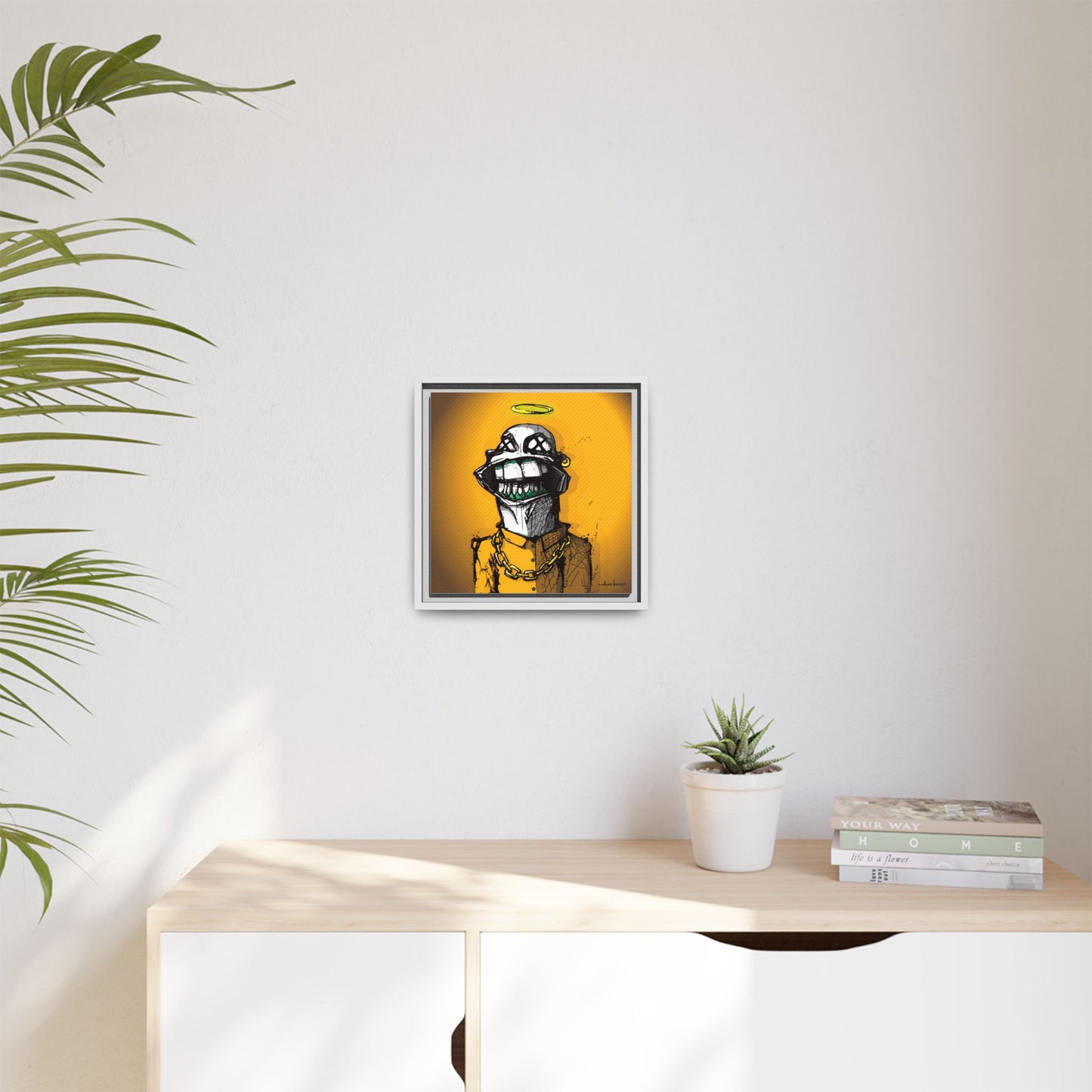 Creep #139 - Gallery Canvas Wraps, Square Frame