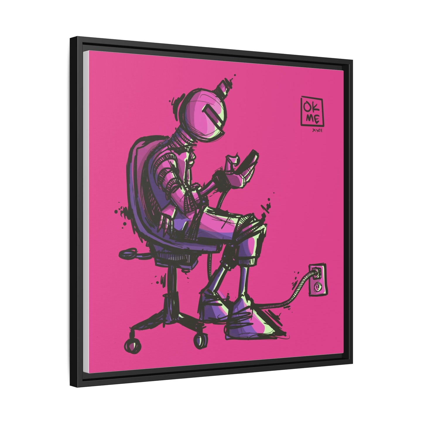 Updates - Gallery Canvas Wrap, Square Frame