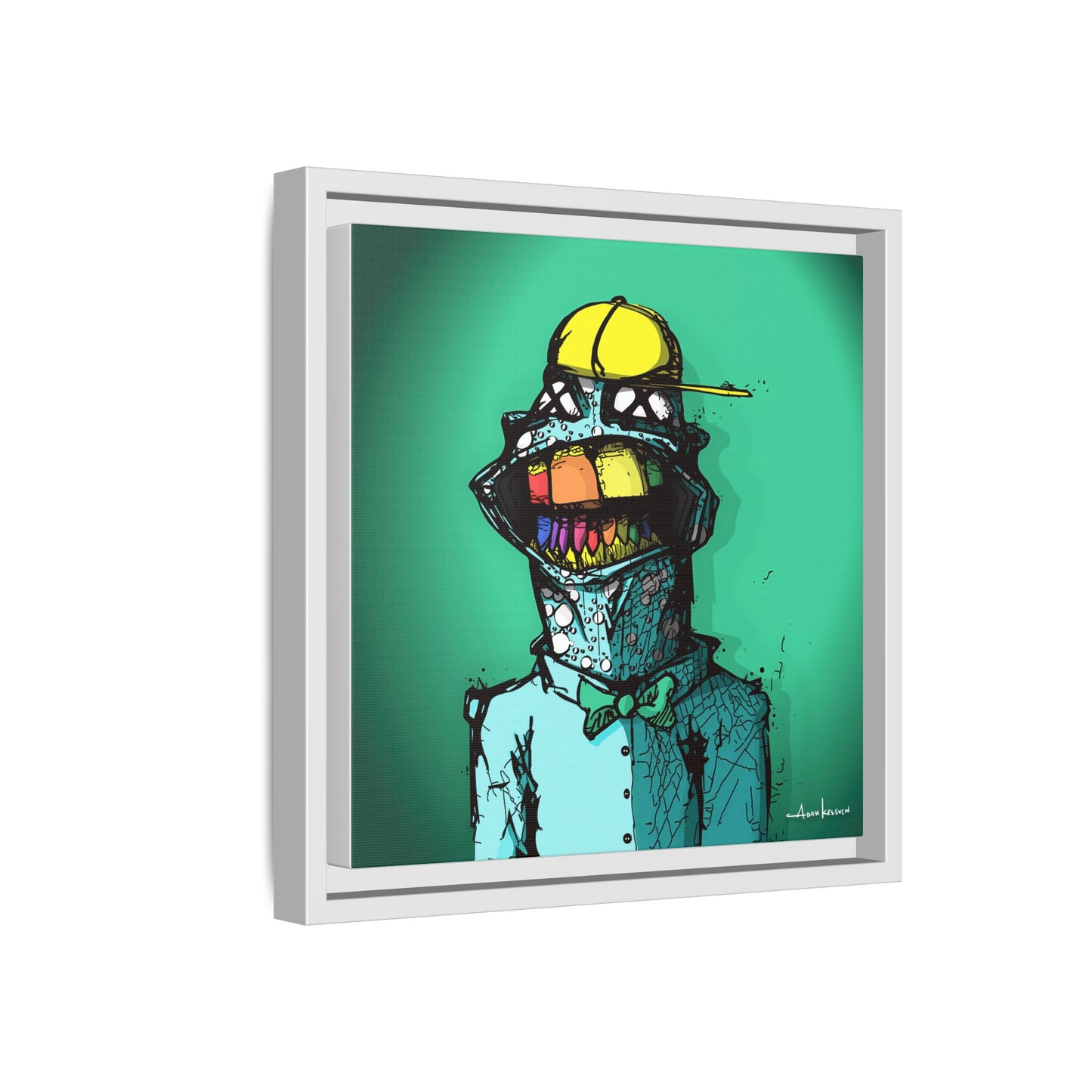 Creep #317 - Gallery Canvas Wraps, Square Frame