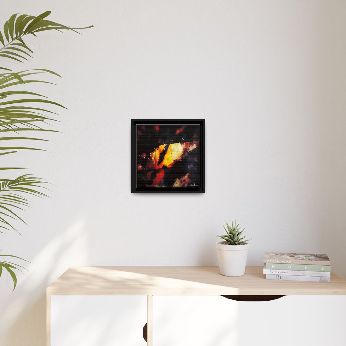 Birds Eye View - Gallery Canvas Wrap, Square Frame
