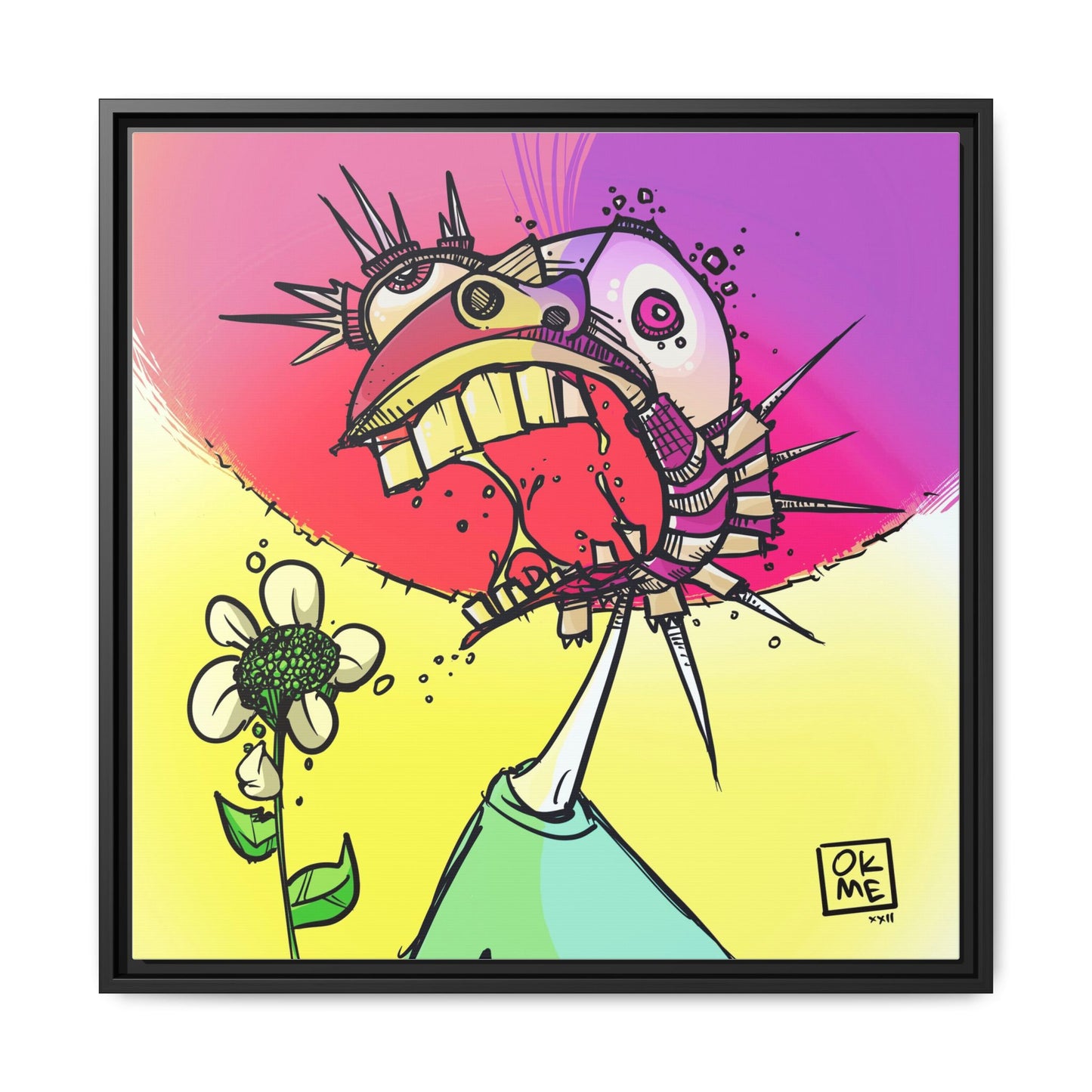 Myah - Gallery Canvas Wrap, Square Frame