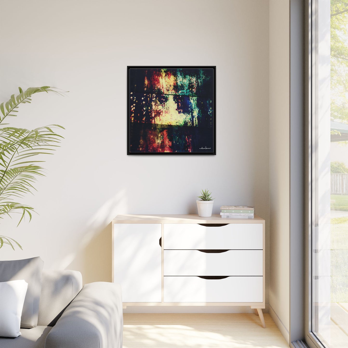 Embryo Bart - Gallery Canvas Wrap, Square Frame