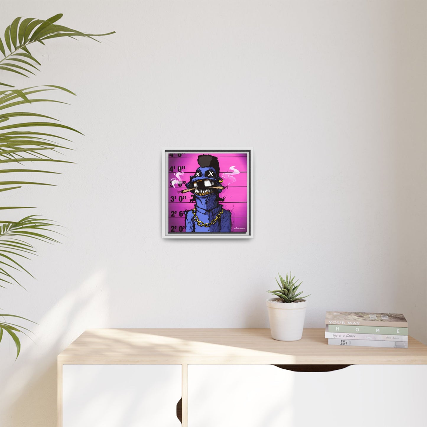 Creep #326 - Gallery Canvas Wraps, Square Frame