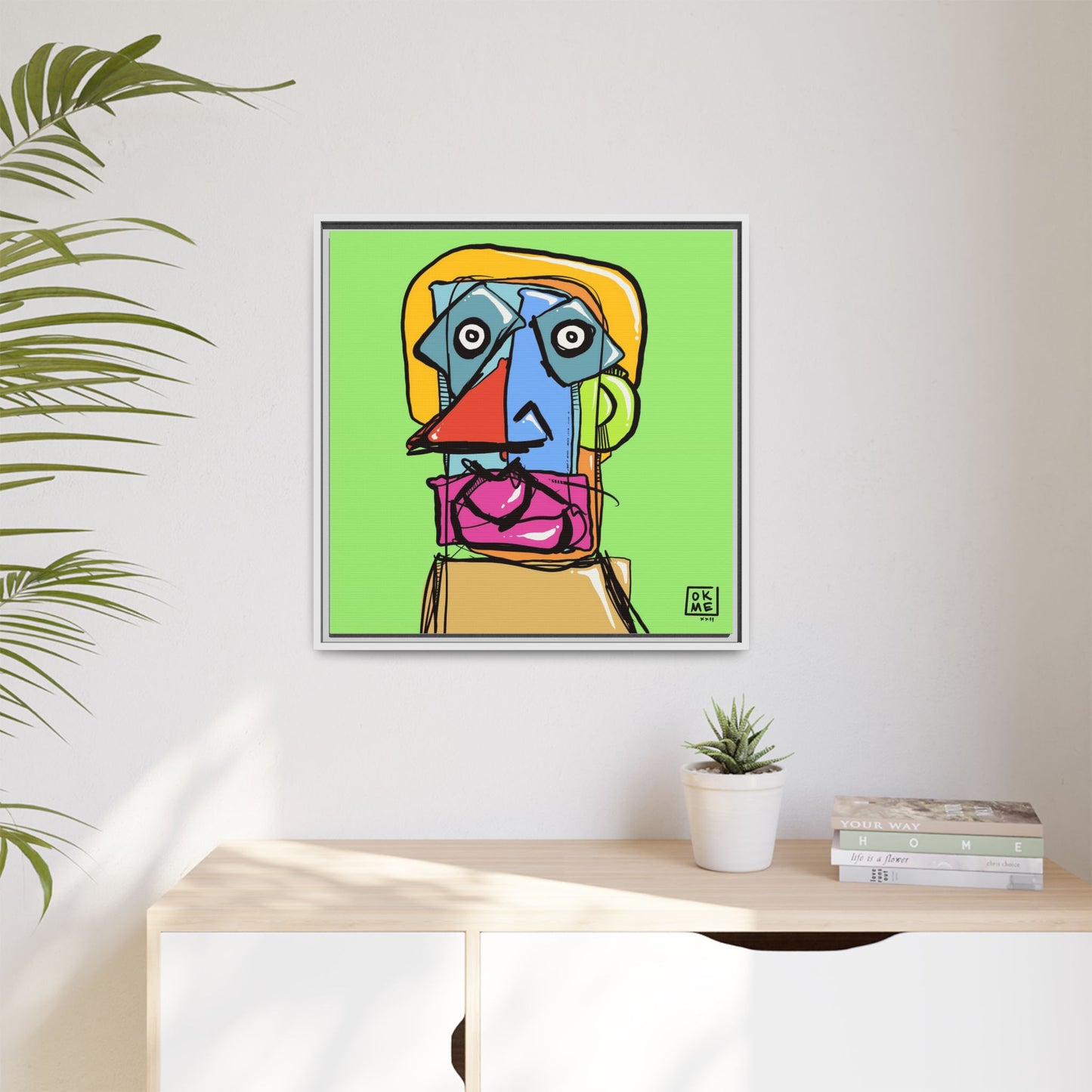 Norbit - Gallery Canvas Wrap, Square Frame