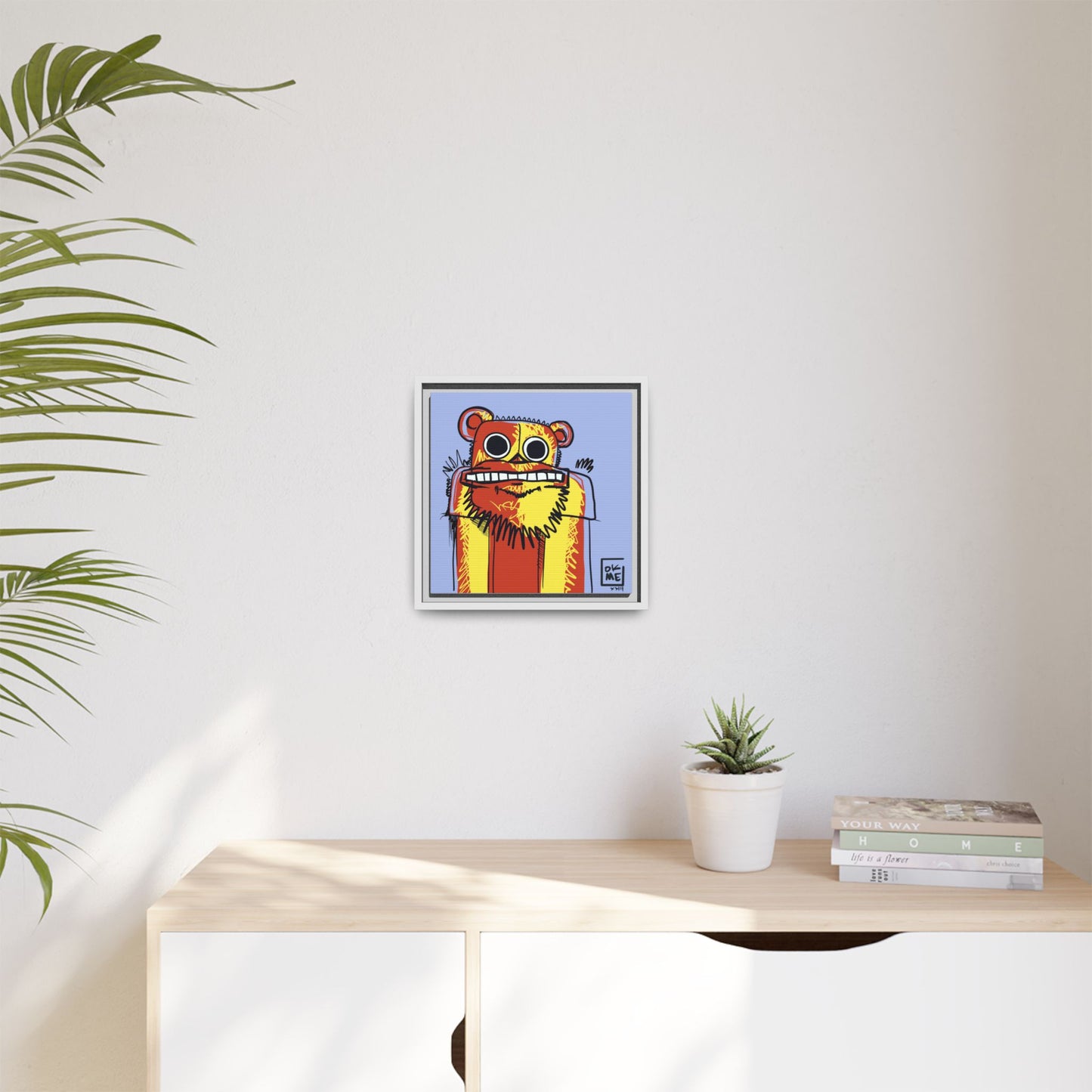 Pupils - Gallery Canvas Wrap, Square Frame