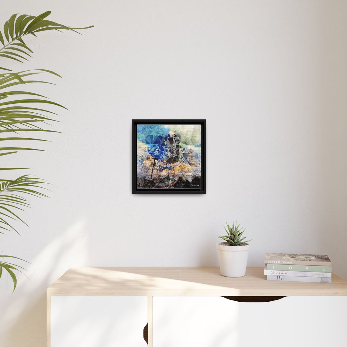 Storms - Gallery Canvas Wrap, Square Frame