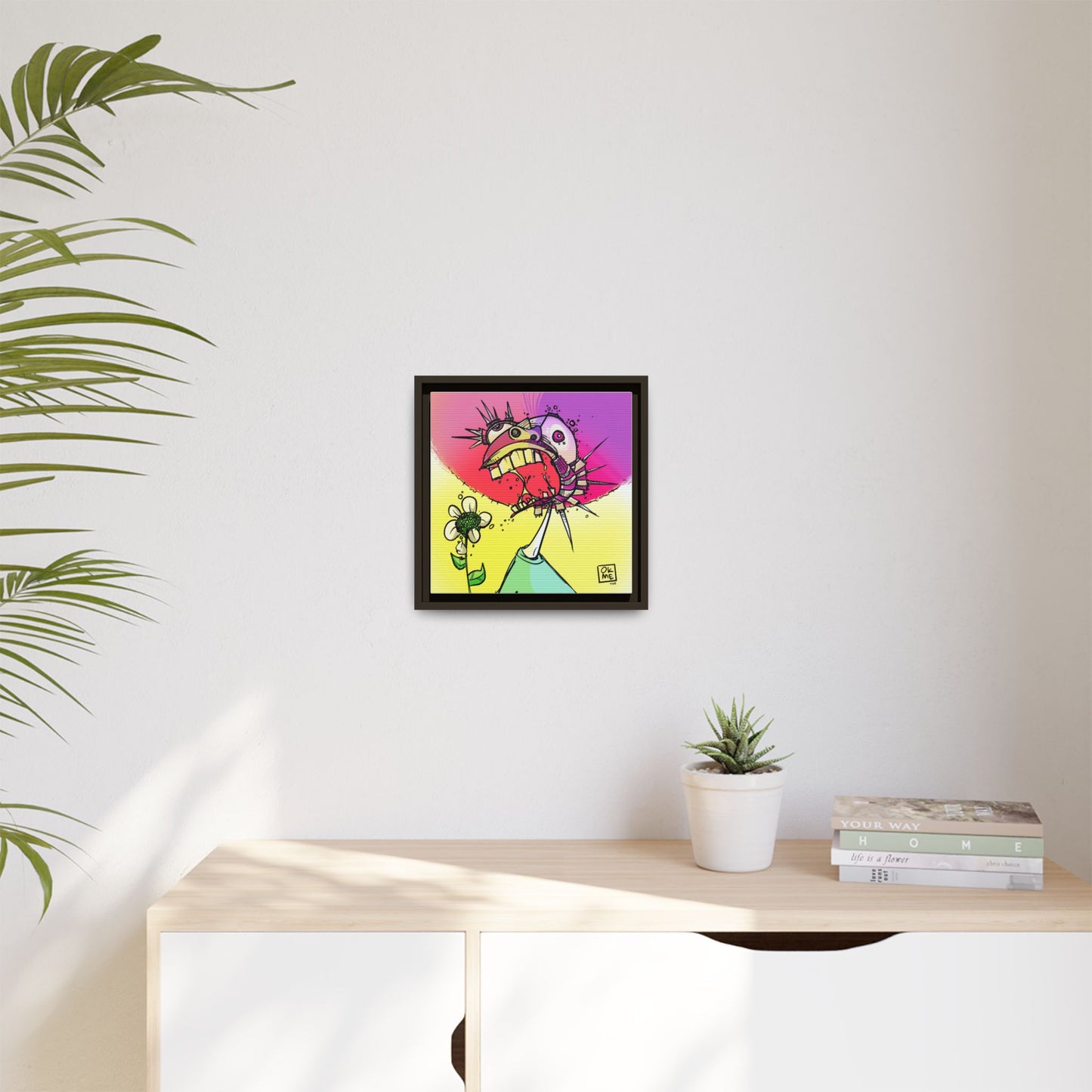 Myah - Gallery Canvas Wrap, Square Frame