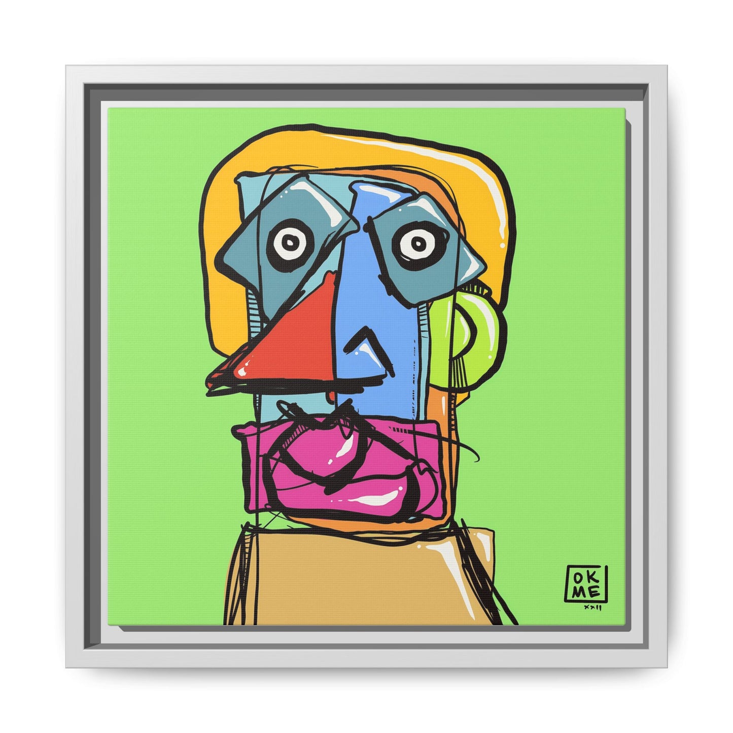 Norbit - Gallery Canvas Wrap, Square Frame