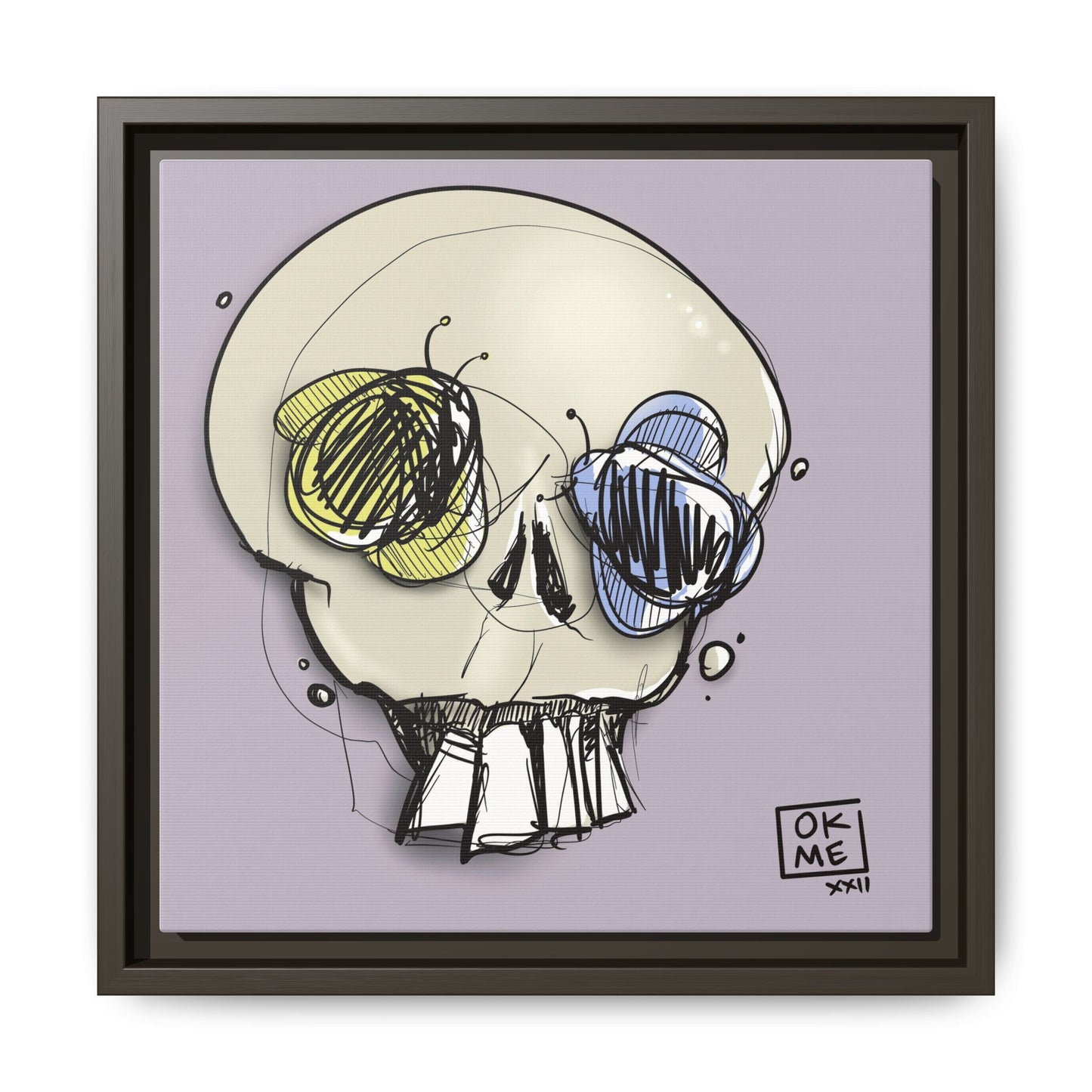 Pearl - Gallery Canvas Wrap, Square Frame