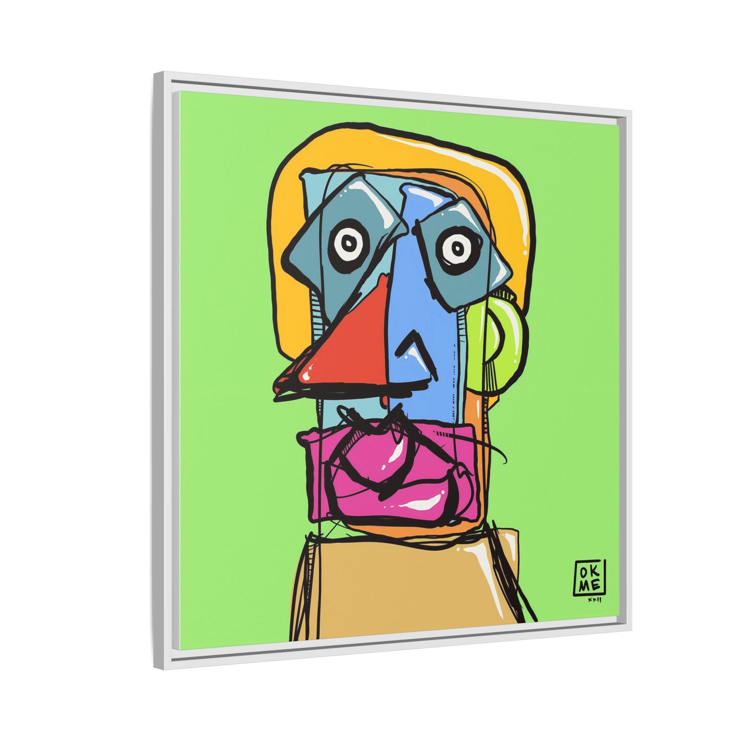 Norbit - Gallery Canvas Wrap, Square Frame