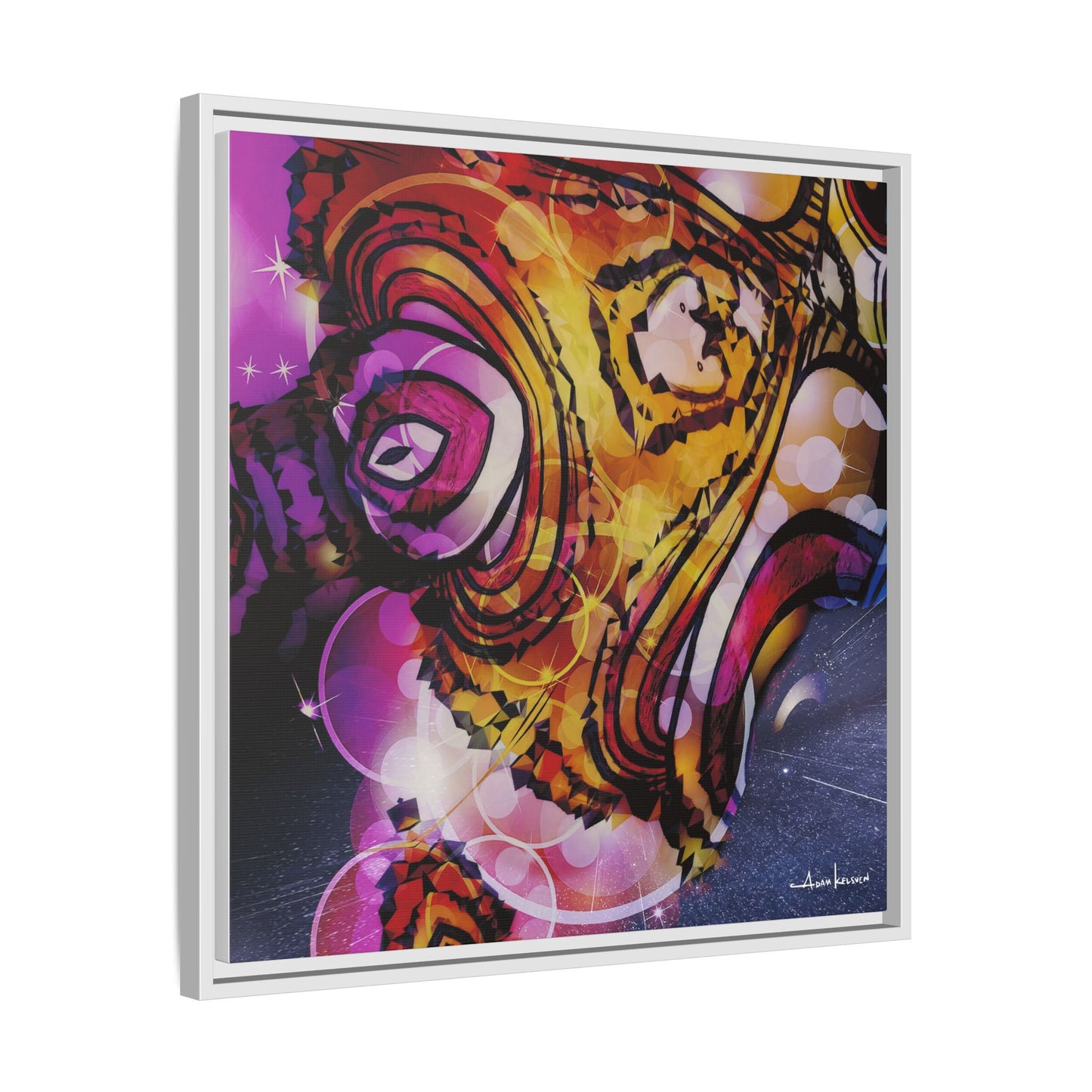 It's Pretty Out There - Gallery Canvas Wrap, Square Frame