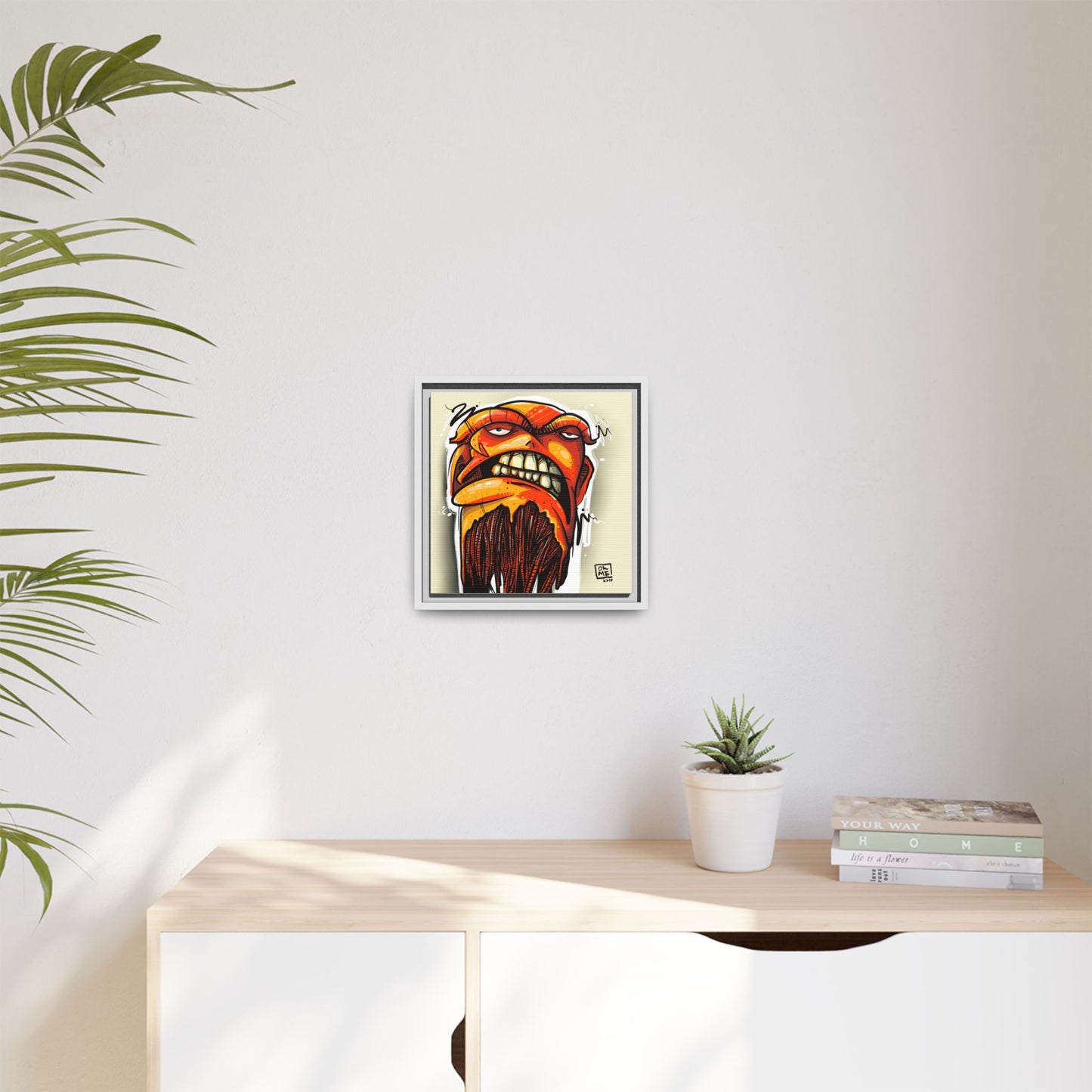 Heavy - Gallery Canvas Wrap, Square Frame