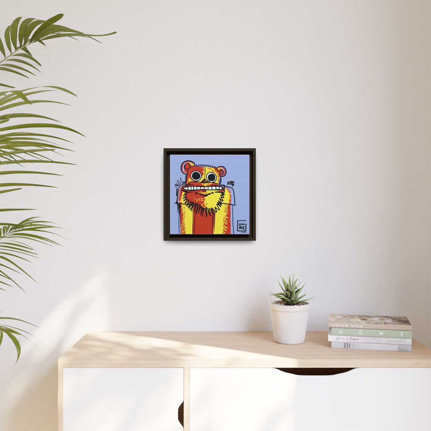 Pupils - Gallery Canvas Wrap, Square Frame