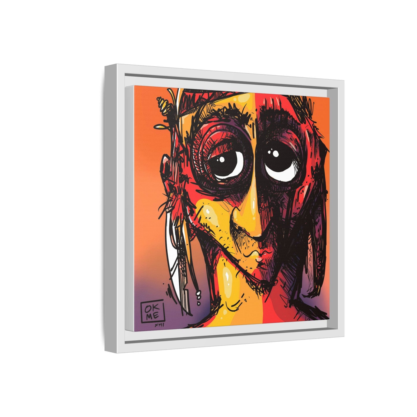 Serf - Gallery Canvas Wrap, Square Frame