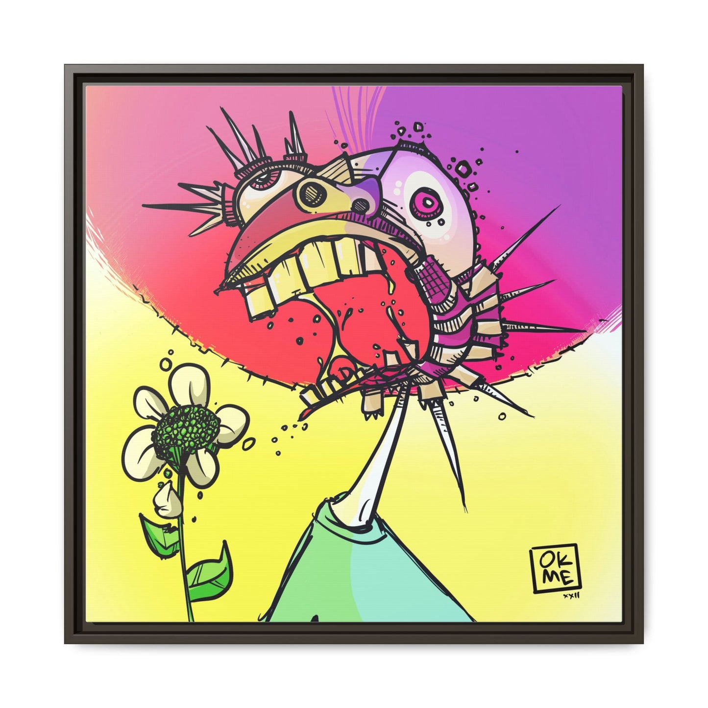 Myah - Gallery Canvas Wrap, Square Frame