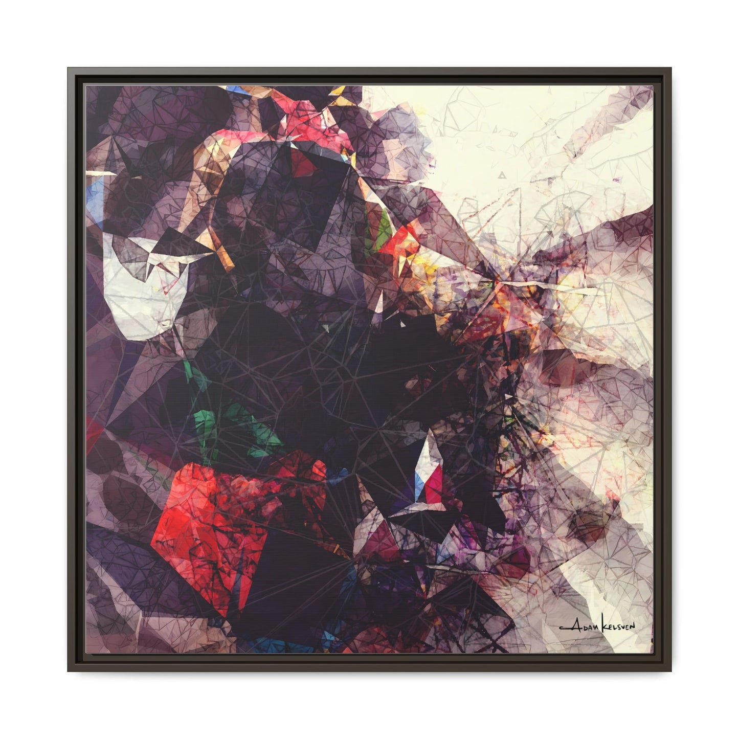 Scarecrow - Gallery Canvas Wrap, Square Frame