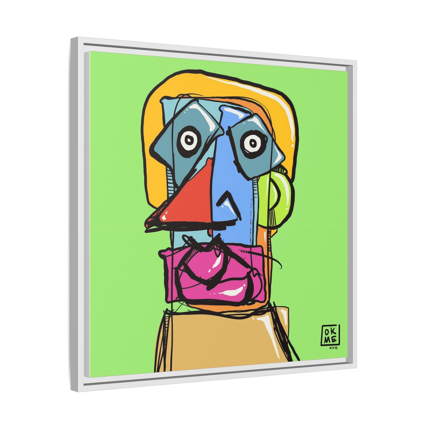 Norbit - Gallery Canvas Wrap, Square Frame