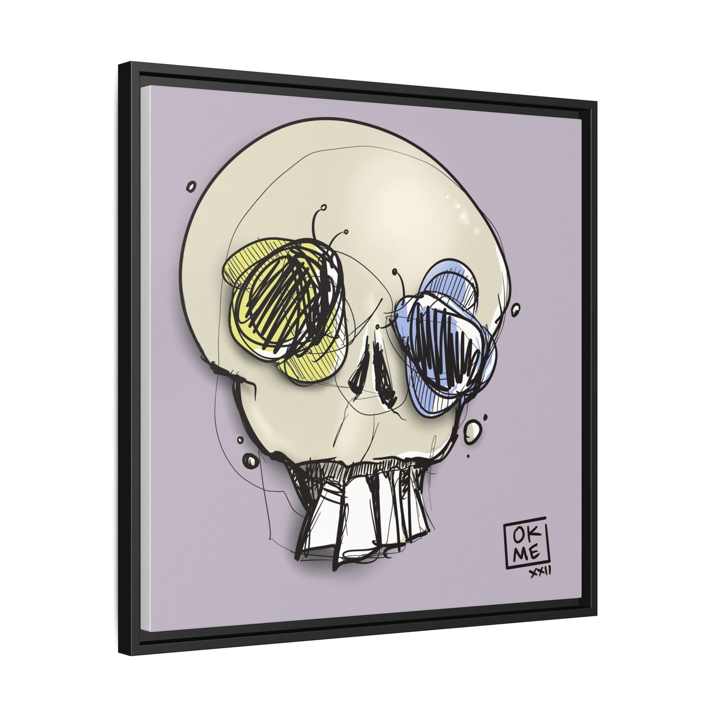 Pearl - Gallery Canvas Wrap, Square Frame
