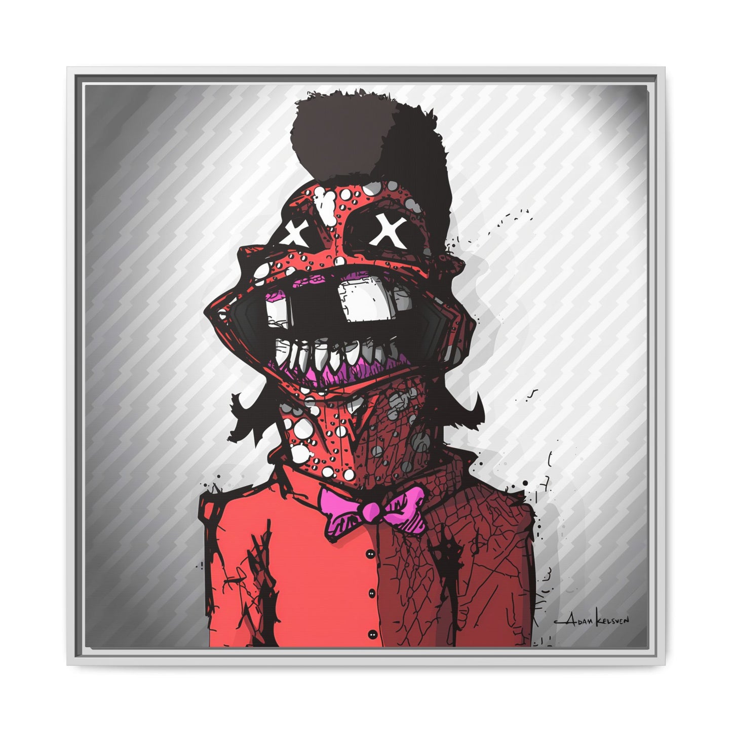 Creep #327 - Gallery Canvas Wraps, Square Frame