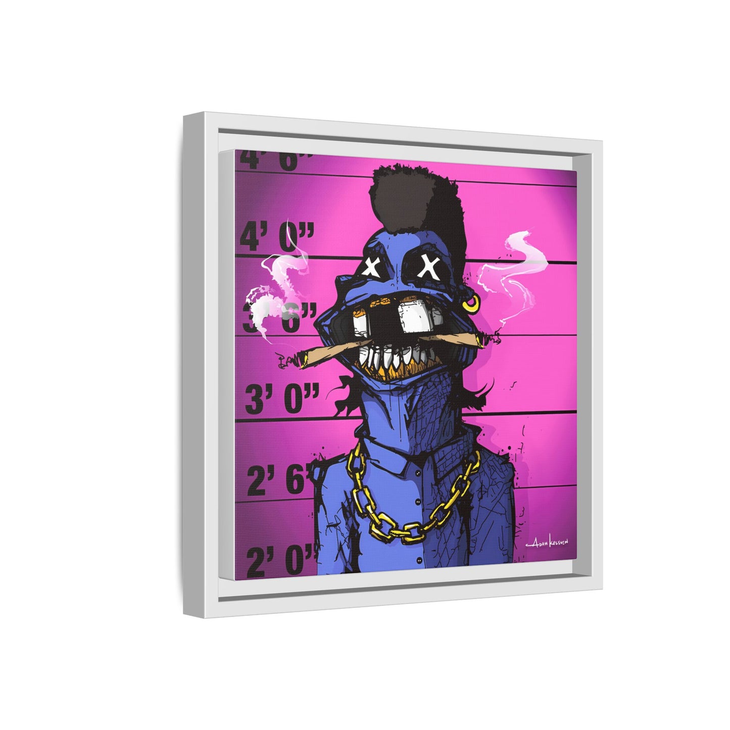 Creep #326 - Gallery Canvas Wraps, Square Frame