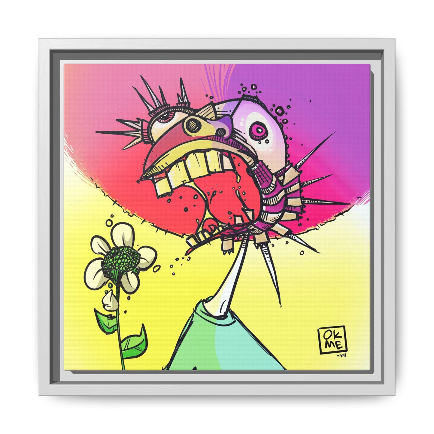 Myah - Gallery Canvas Wrap, Square Frame