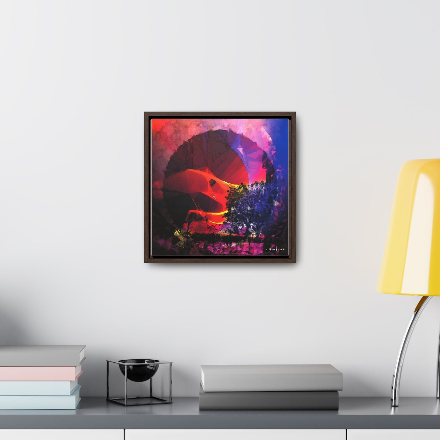 Dohmb - Gallery Canvas Wrap, Square Frame