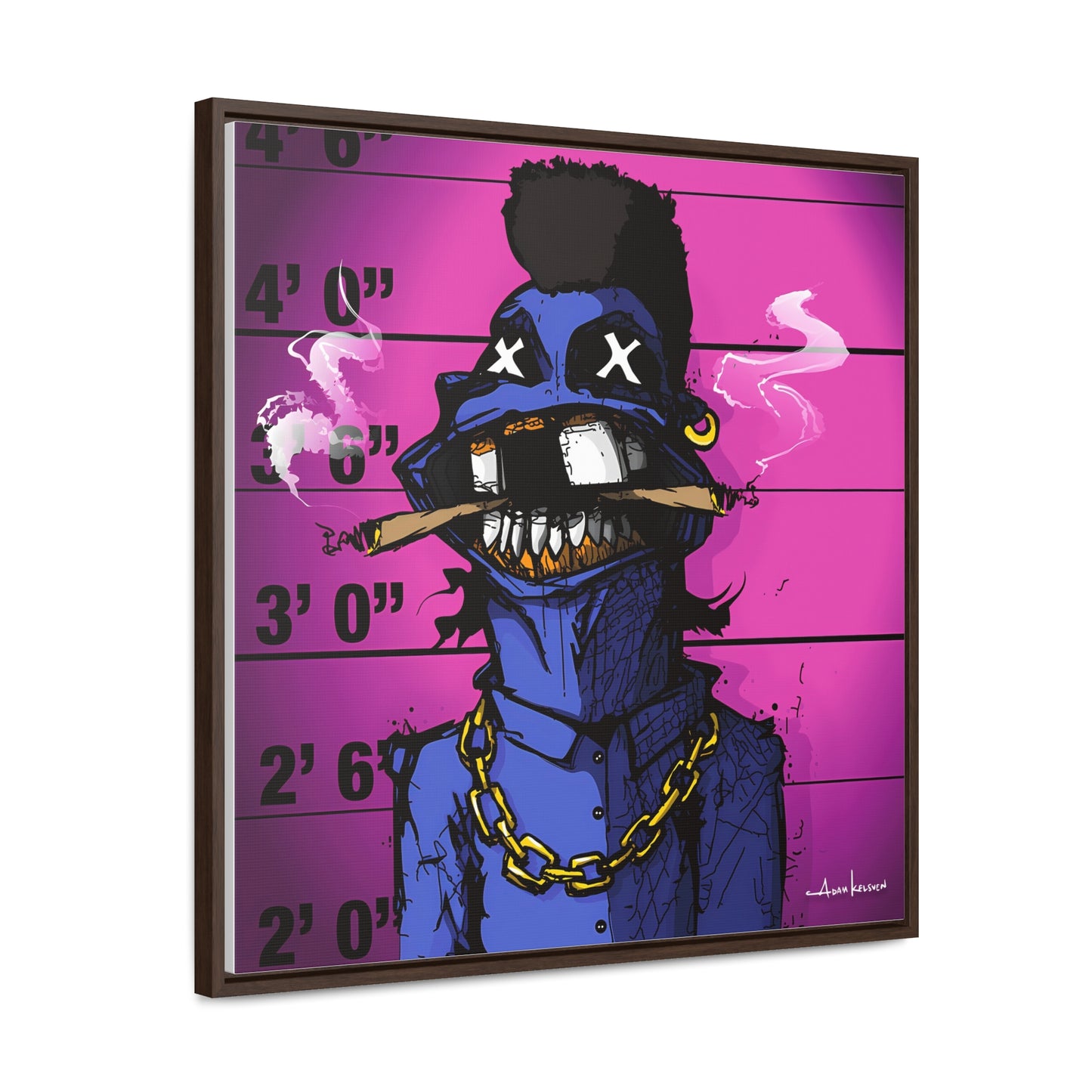 Creep #326 - Gallery Canvas Wraps, Square Frame