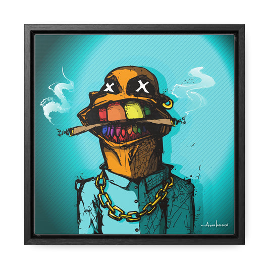 Creep #240 - Gallery Canvas Wraps, Square Frame