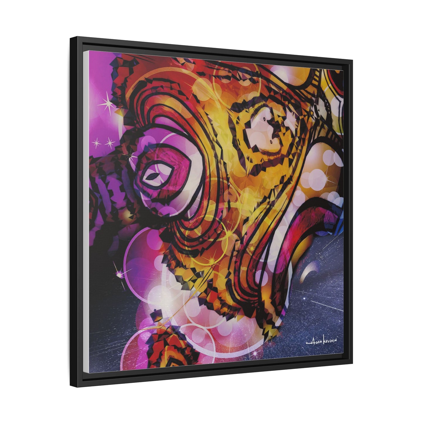 It's Pretty Out There - Gallery Canvas Wrap, Square Frame