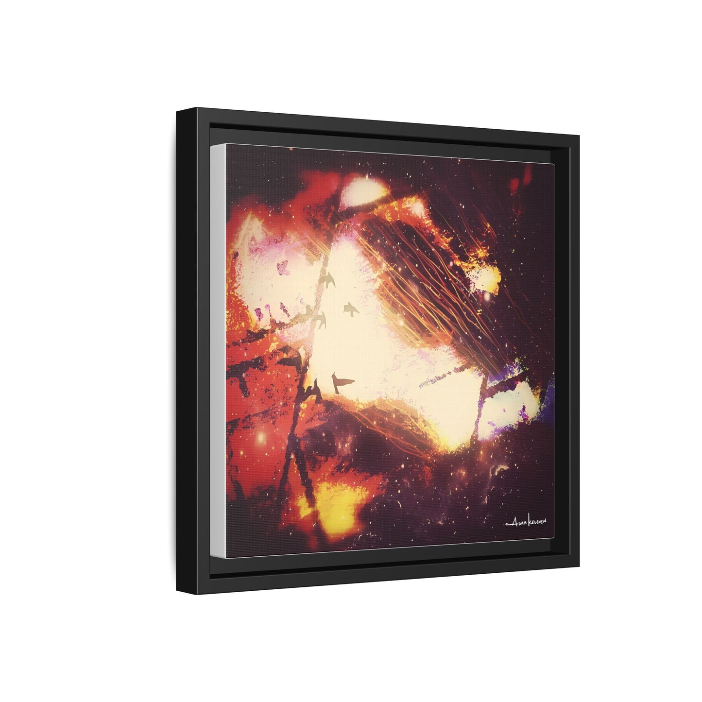 Universal Leak - Gallery Canvas Wrap, Square Frame