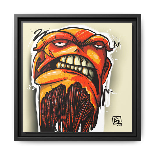 Heavy - Gallery Canvas Wrap, Square Frame