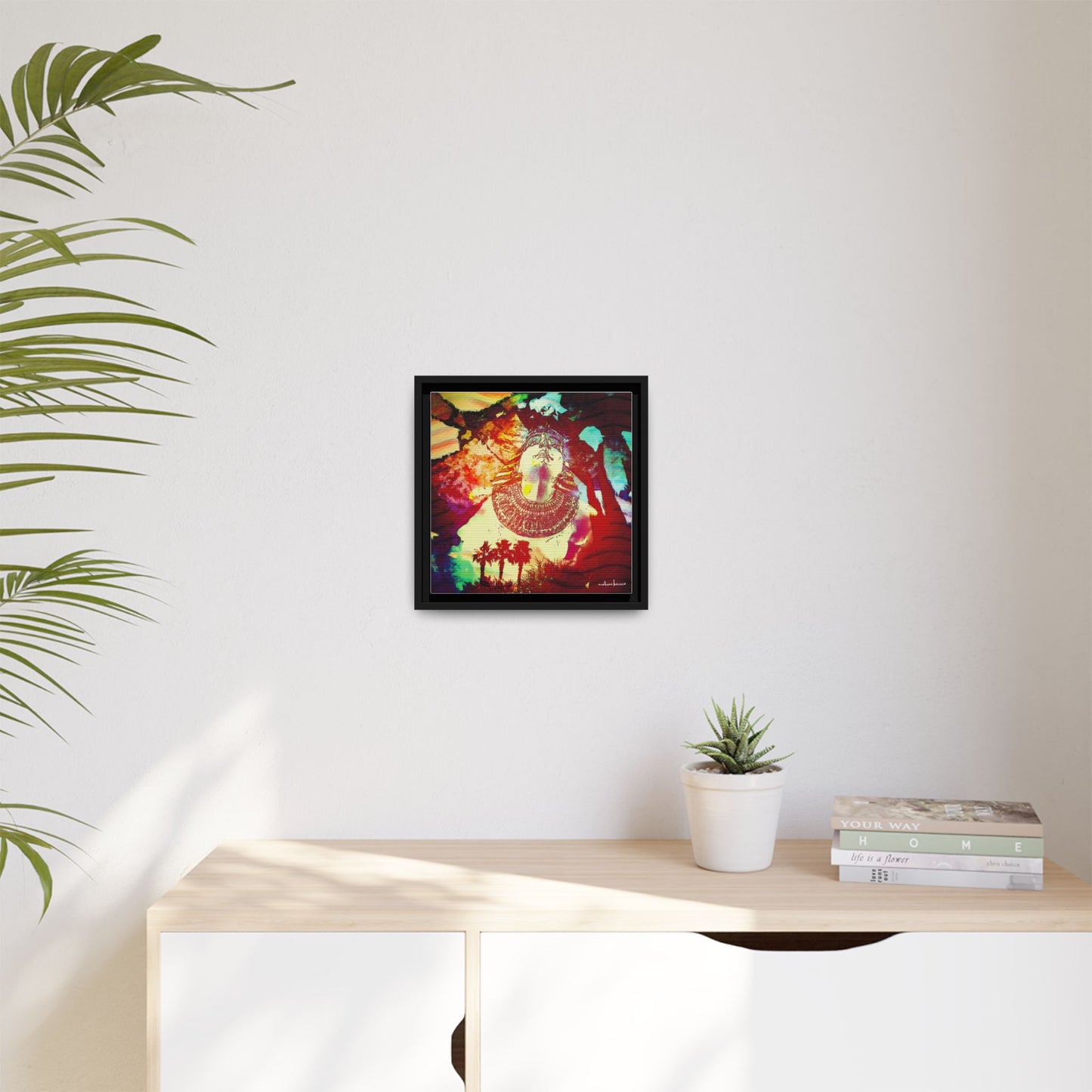 West Quest - Gallery Canvas Wrap, Square Frame