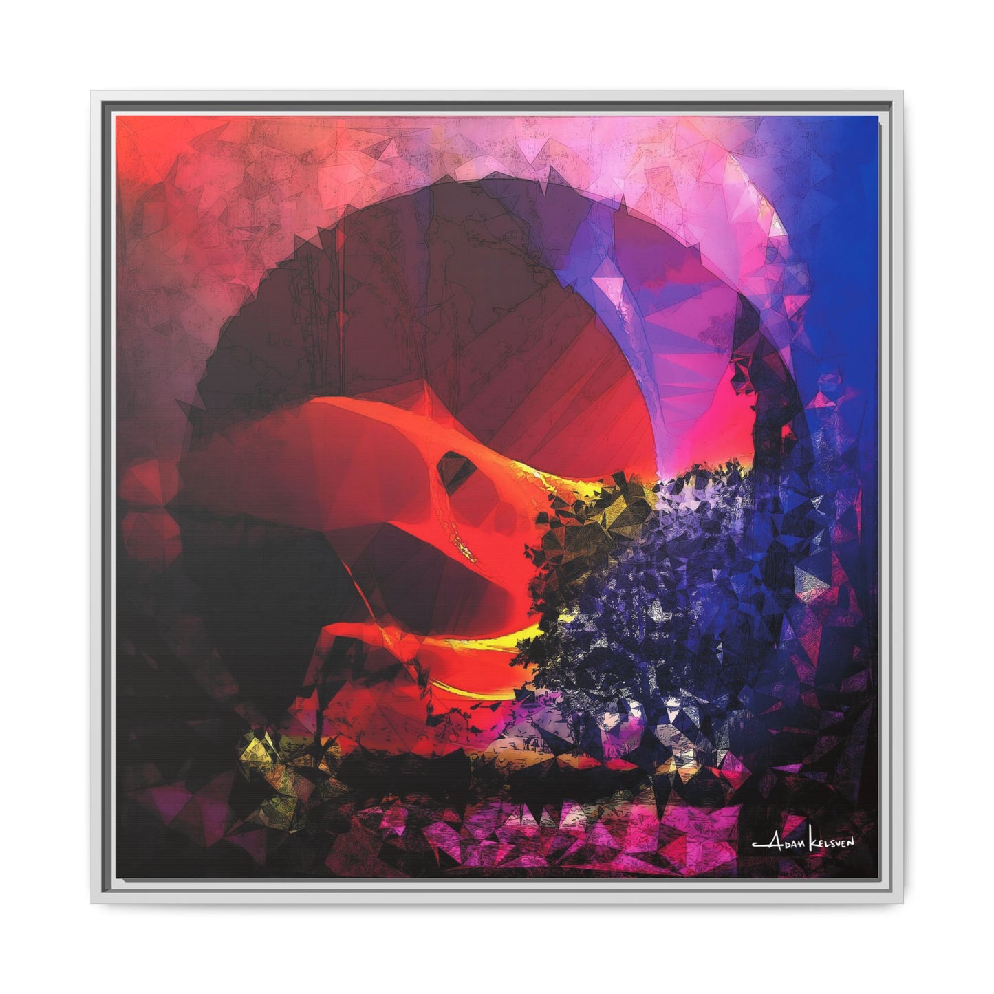 Dohmb - Gallery Canvas Wrap, Square Frame