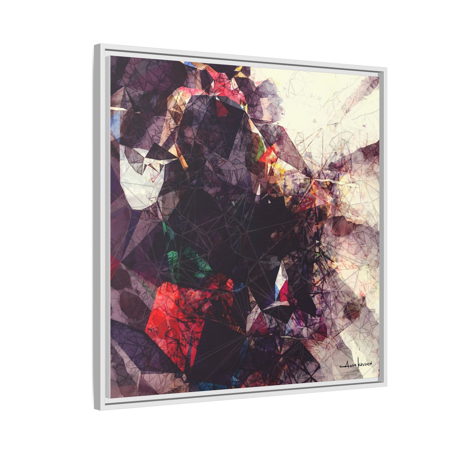 Scarecrow - Gallery Canvas Wrap, Square Frame