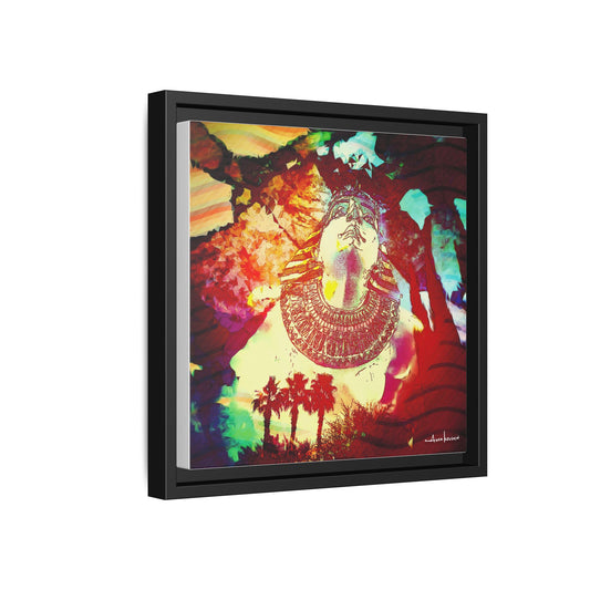 West Quest - Gallery Canvas Wrap, Square Frame