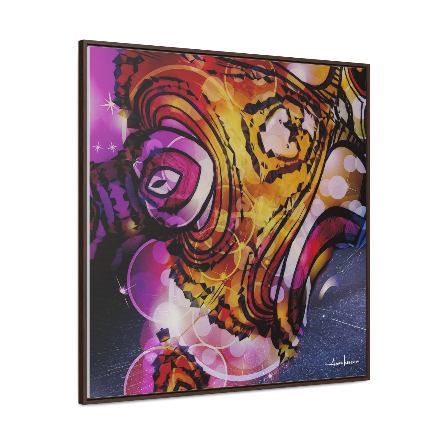 It's Pretty Out There - Gallery Canvas Wrap, Square Frame