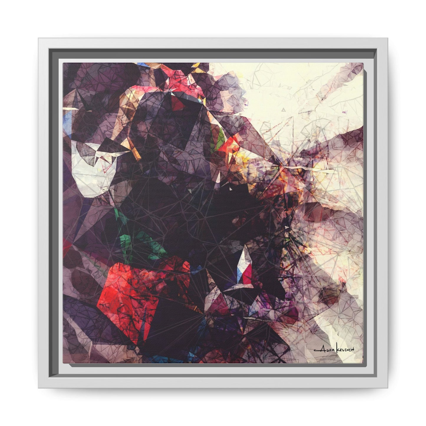 Scarecrow - Gallery Canvas Wrap, Square Frame